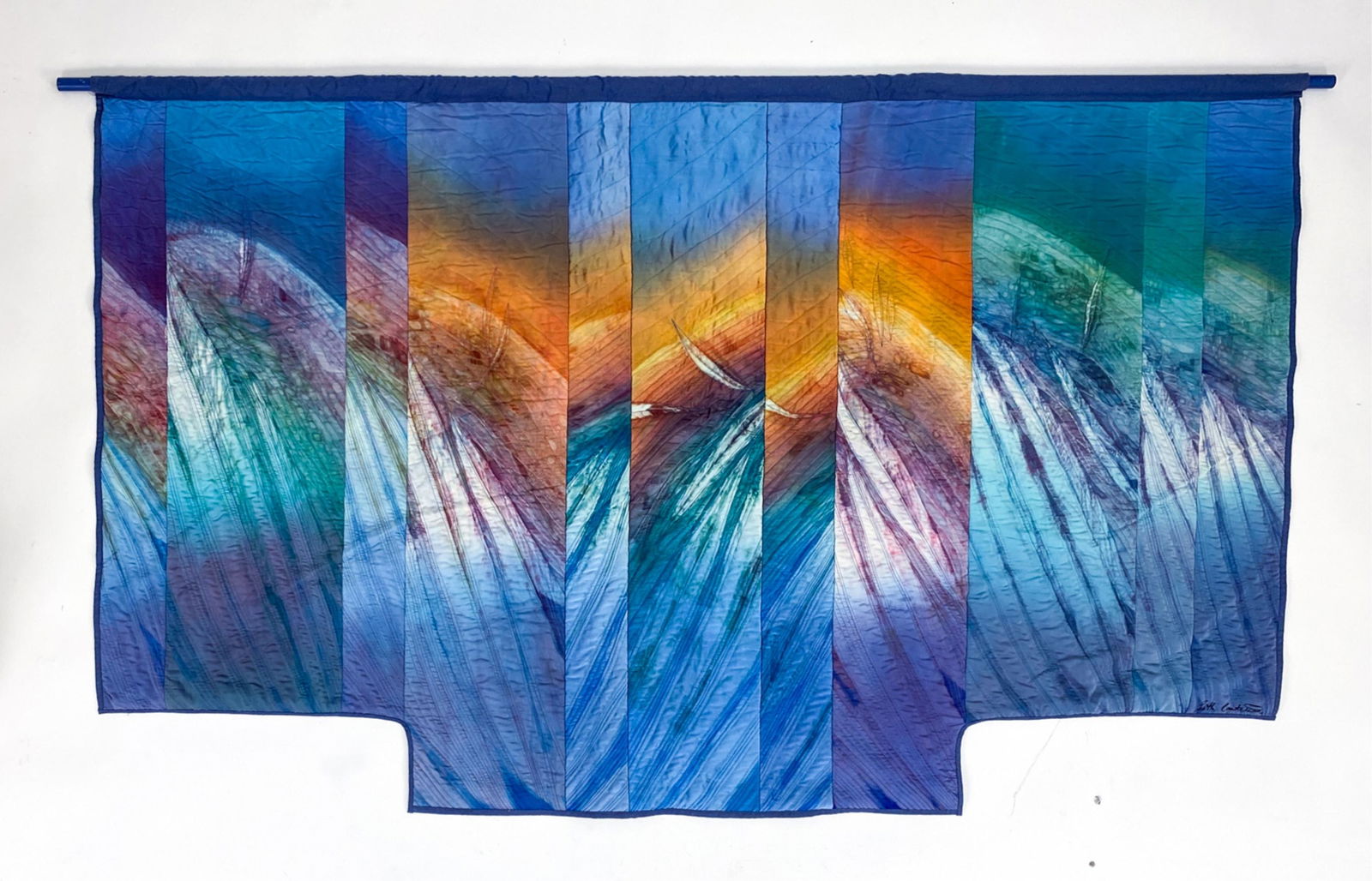 JUDITH CONTENT CONTEMPORARY HANGING FIBER ART (1 of 6)