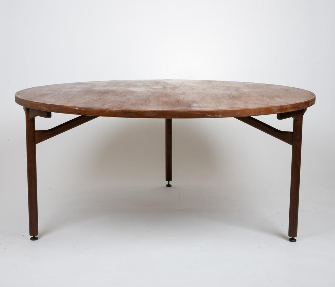 JENS RISOM LARGE ROUND CONFERENCE TABLE (1 of 11)