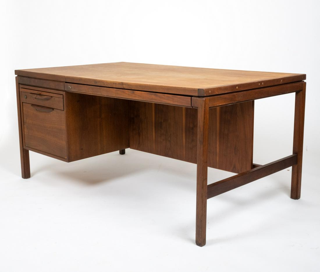 JENS RISOM GROUP 7 WALNUT EXECUTIVE DESK (1 of 15)