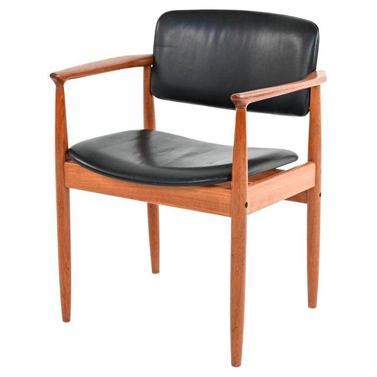 DANISH MID-CENTURY FARSO STOLEFABRIK TEAK ARMCHAIR (1 of 14)