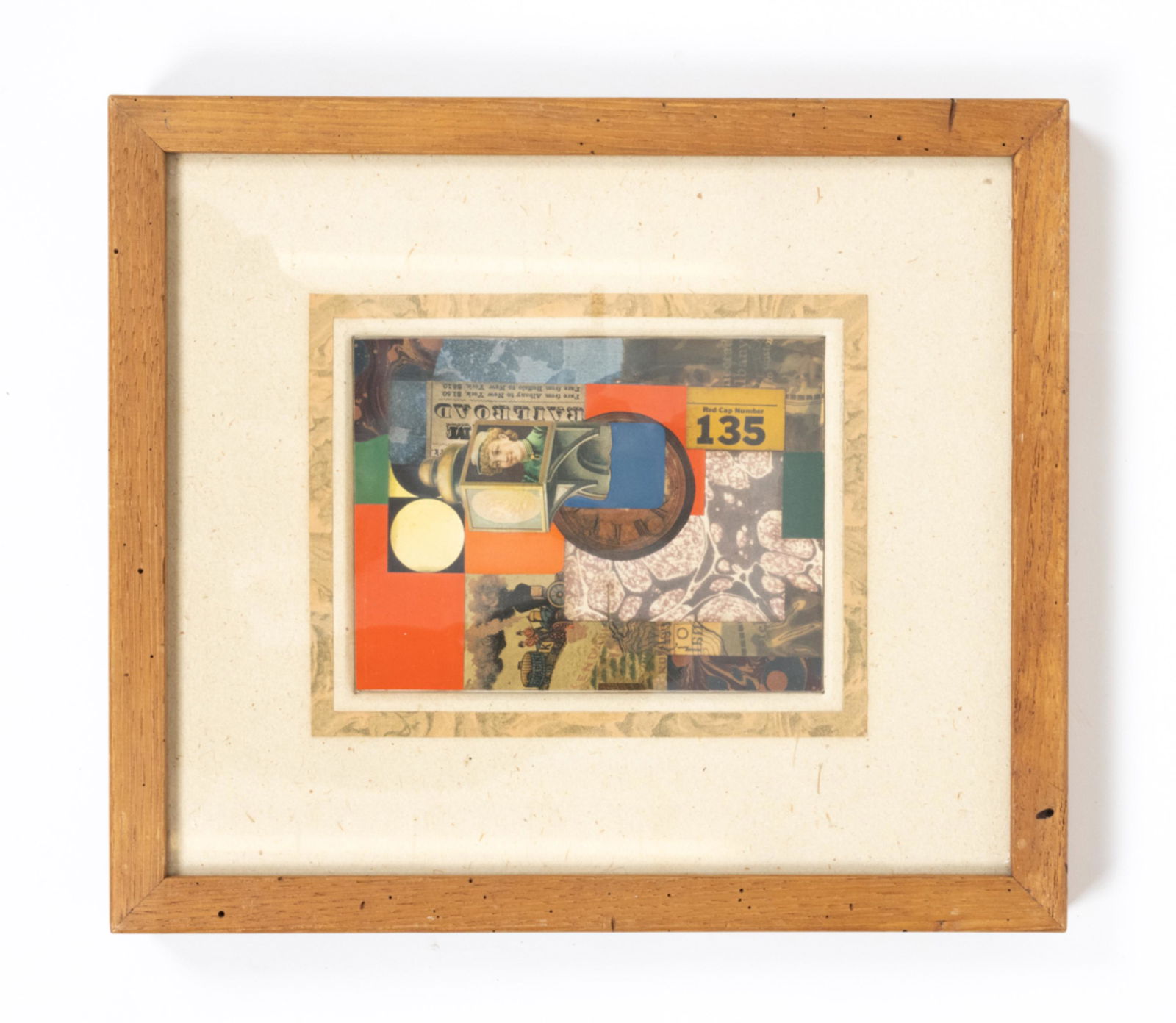 HARRY ST JOHN DIX, NEW YORK (1907-1968) COLLAGE (1 of 6)