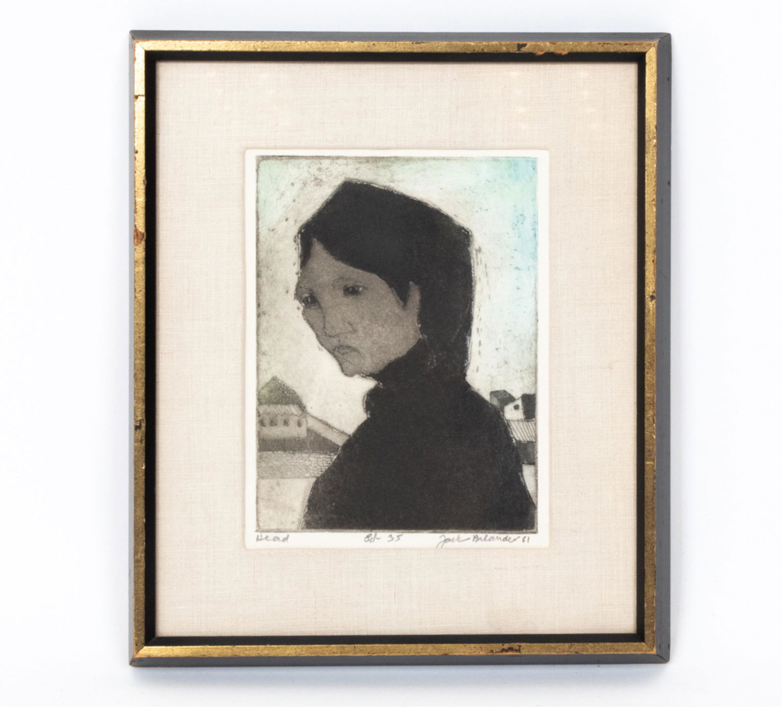 JACK BILANDER (1919-2008) COLOR AQUATINT (1 of 13)