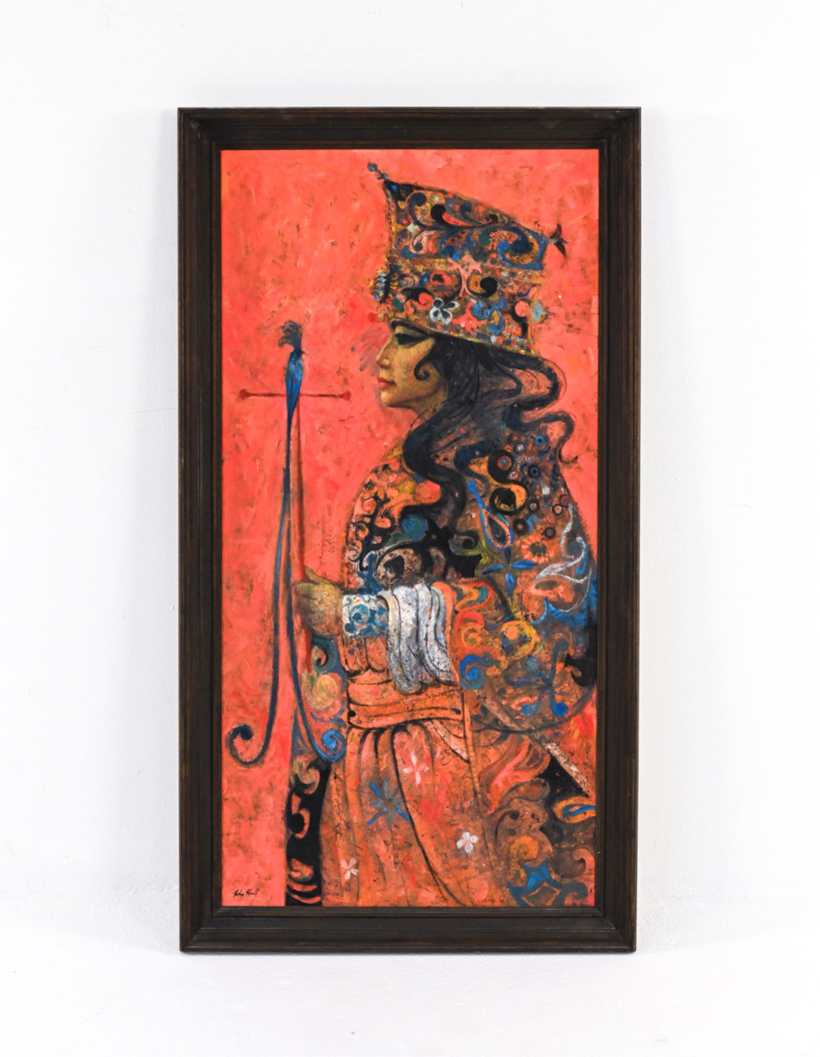 JOHN RICHMOND HULL (1919-1982) O/M PORTRAIT (1 of 6)