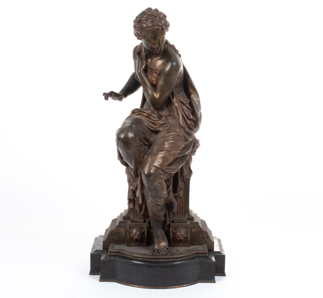 ETIENNE HENRI DUMAIGE, FRENCH (1830-1888) BRONZE (1 of 17)