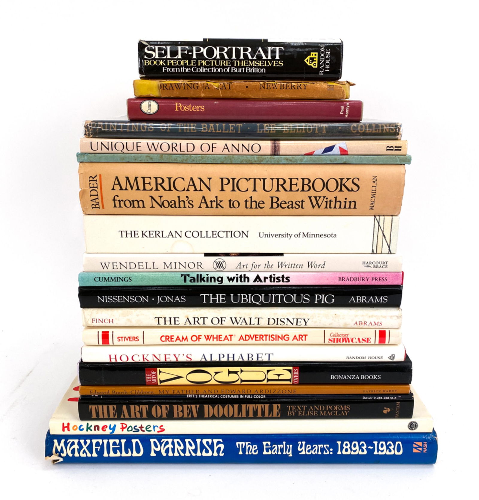 BOOK GROUPING INCL ILLUSTRATION, ADVERTISING, ETC. (1 of 7)