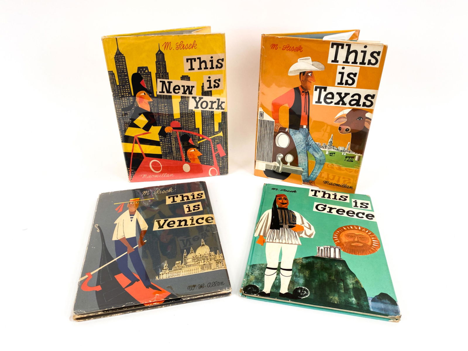 (4) MIROSLAV SASEK FIRST EDITION CHILDREN'S BOOKS (1 of 10)