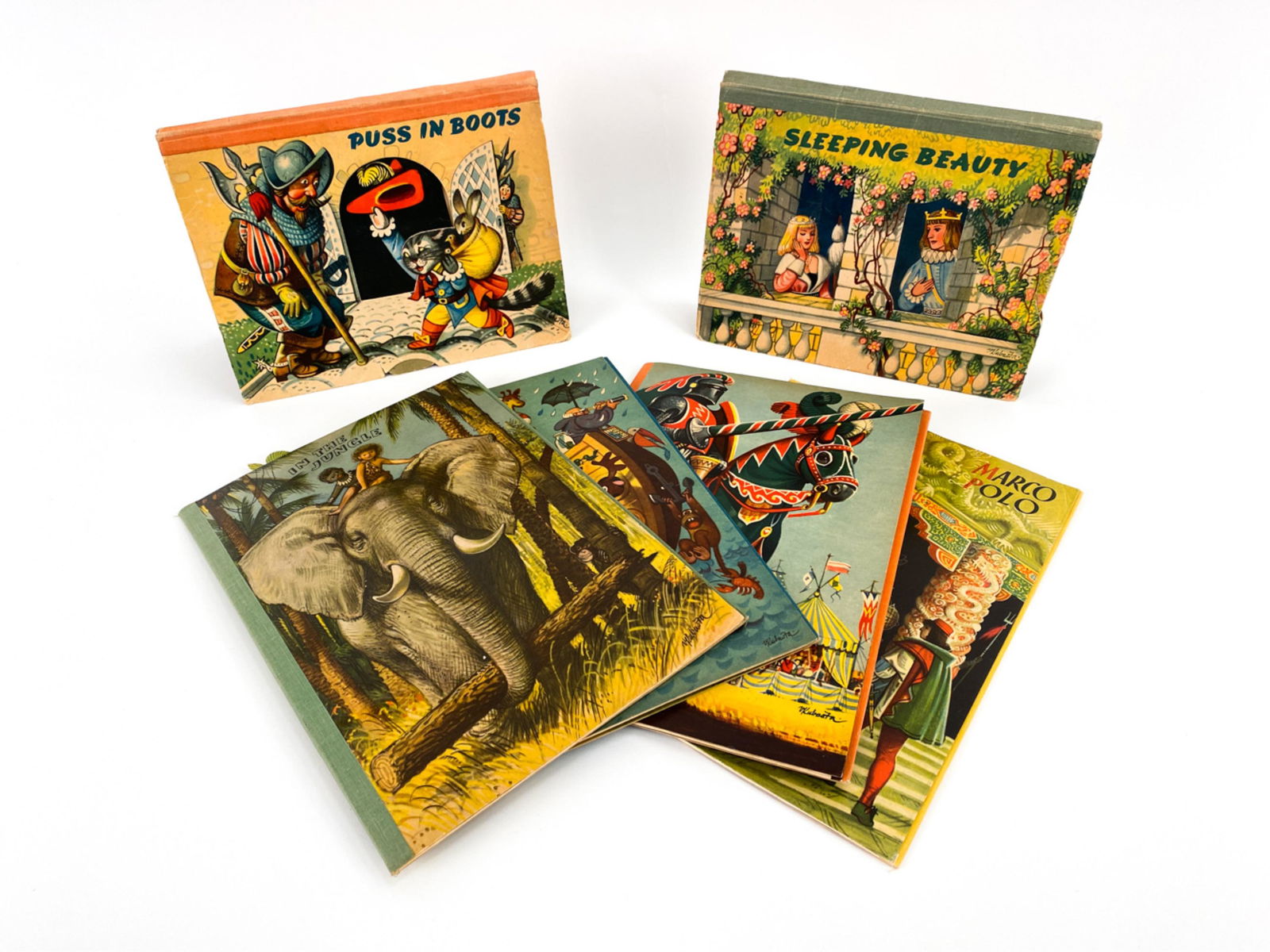 (6) KUBASTA VINTAGE POP-UP BOOKS (1 of 20)