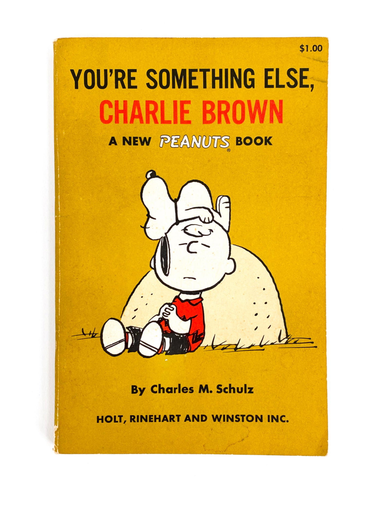 CHARLES SCHULZ W/ DRAWING & SIGNED INSCRIPTION (1 of 9)
