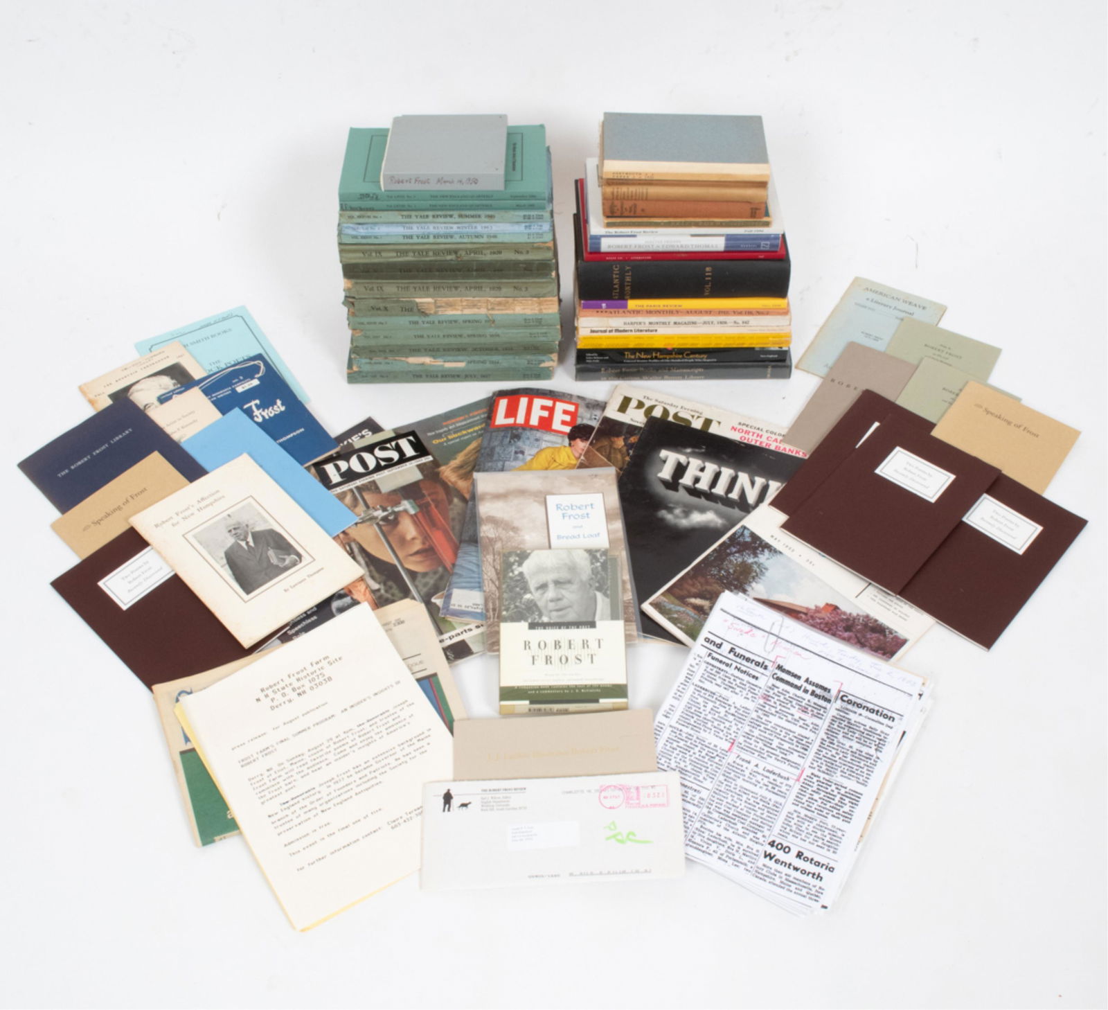 GROUPING OF ROBERT FROST MATERIAL (1 of 20)