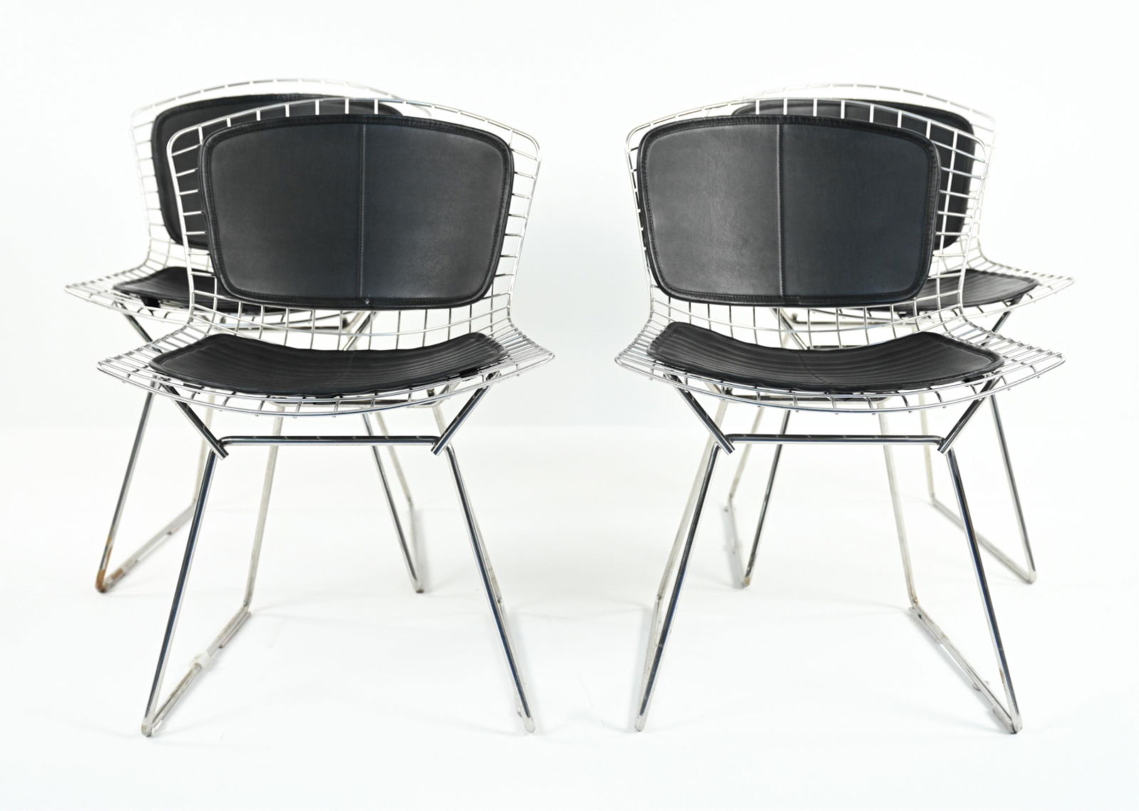 (4) CONTEMPORARY BERTOIA-STYLE SIDE CHAIRS (1 of 10)