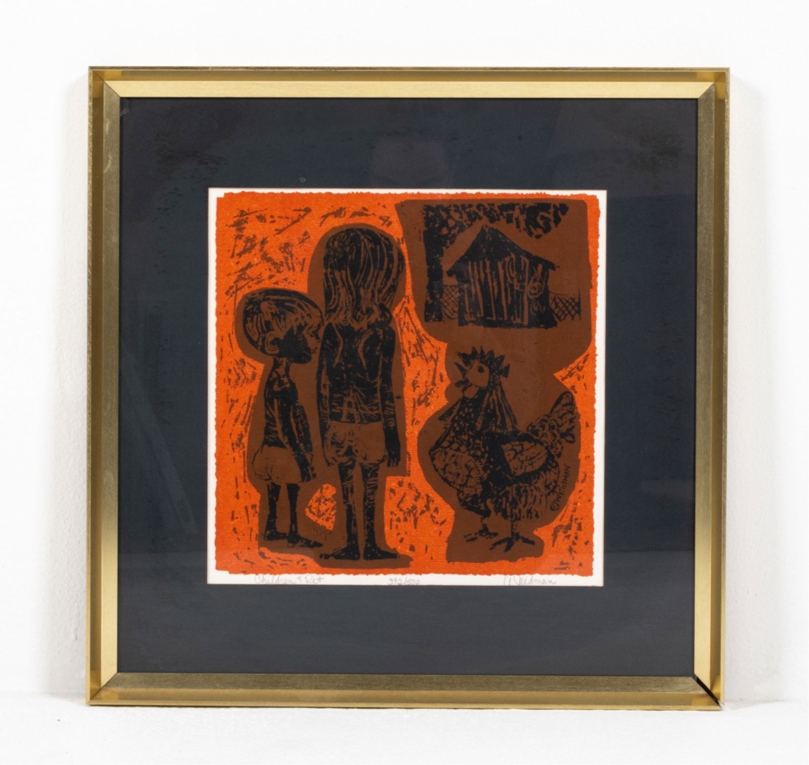 DAVID WEIDMAN, CA (1921-2014) LTD. ED. SILKSCREEN (1 of 9)