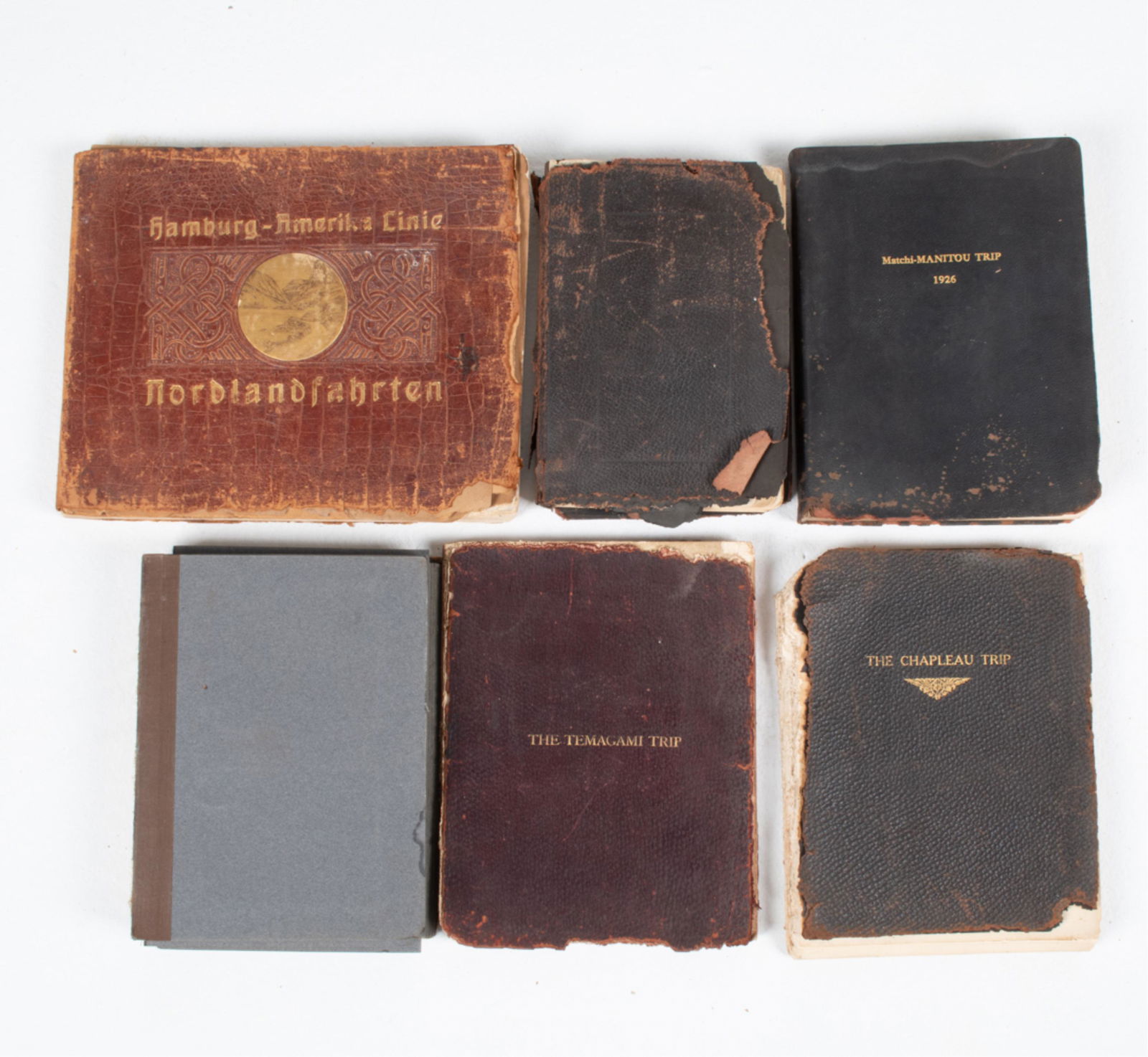 EARLY 20TH C. SOUVENIR BOOK & TRAVEL DIARIES (1 of 16)