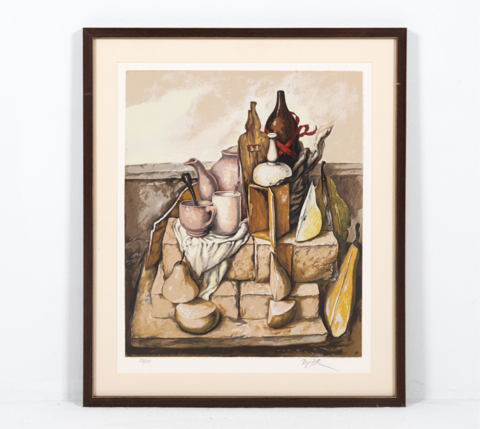 SAMUEL BAK (B. 1933) LTD. ED. SIGNED LITHOGRAPH (1 of 10)