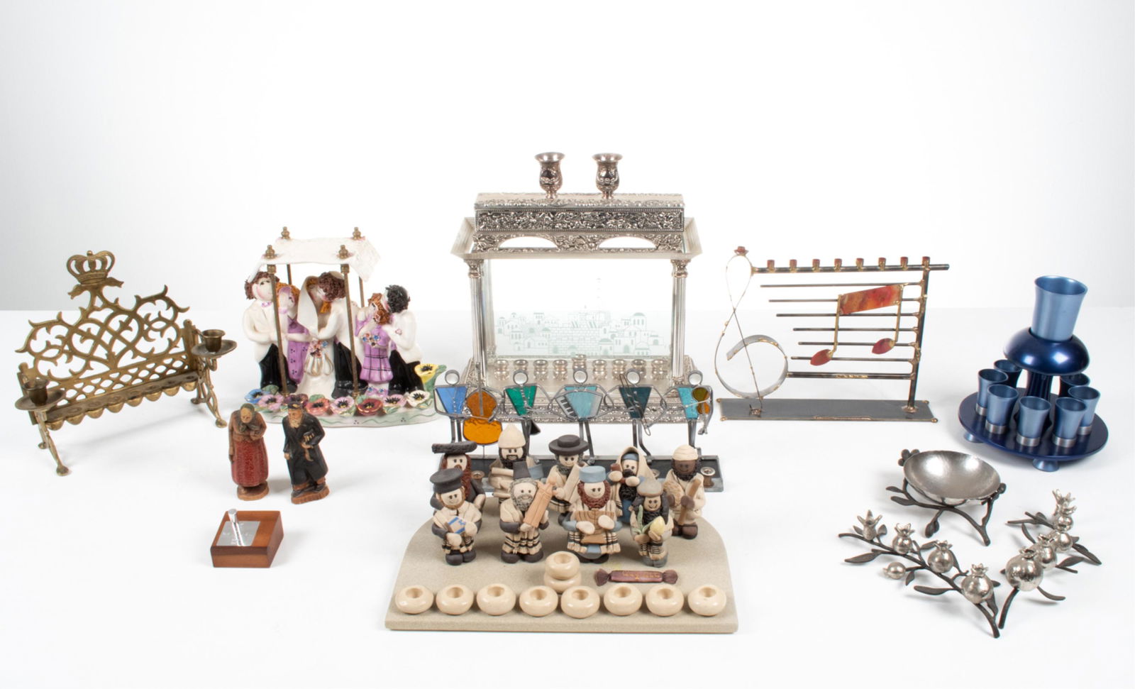 GROUPING OF JUDAICA INCL. MICHAEL ARAM (1 of 18)