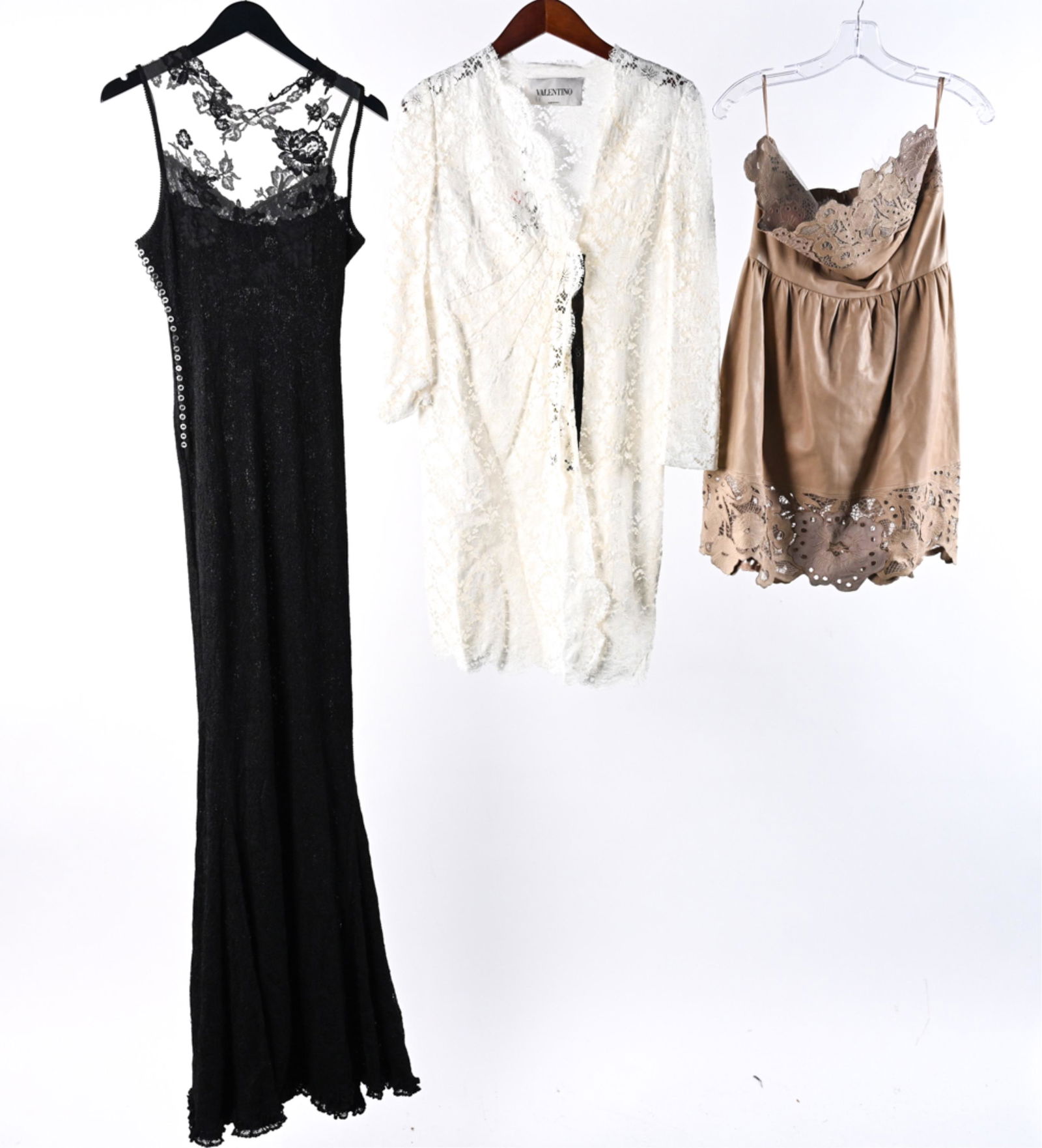 (2) VALENTINO DRESSES & 1990'S JOHN GALLIANO GOWN (1 of 20)