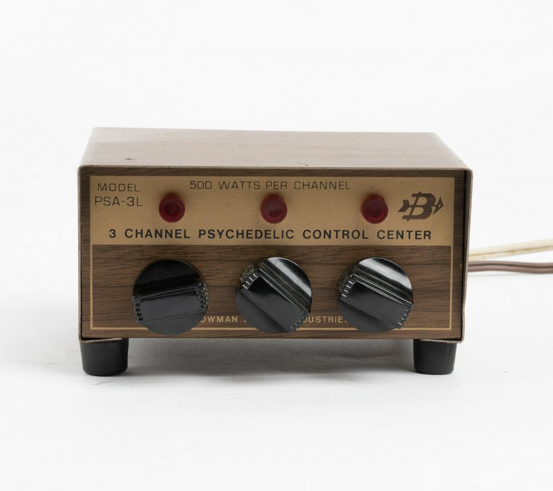 BOWMAN LEISURE PSYCHEDELIC CONTROL CENTER (1 of 9)