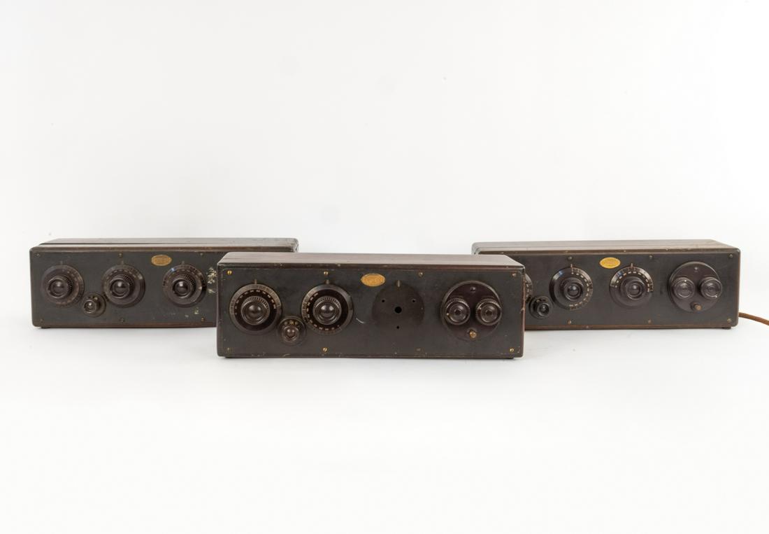 (3) ATWATER KENT MODEL 20 RECEIVING SETS (1 of 20)