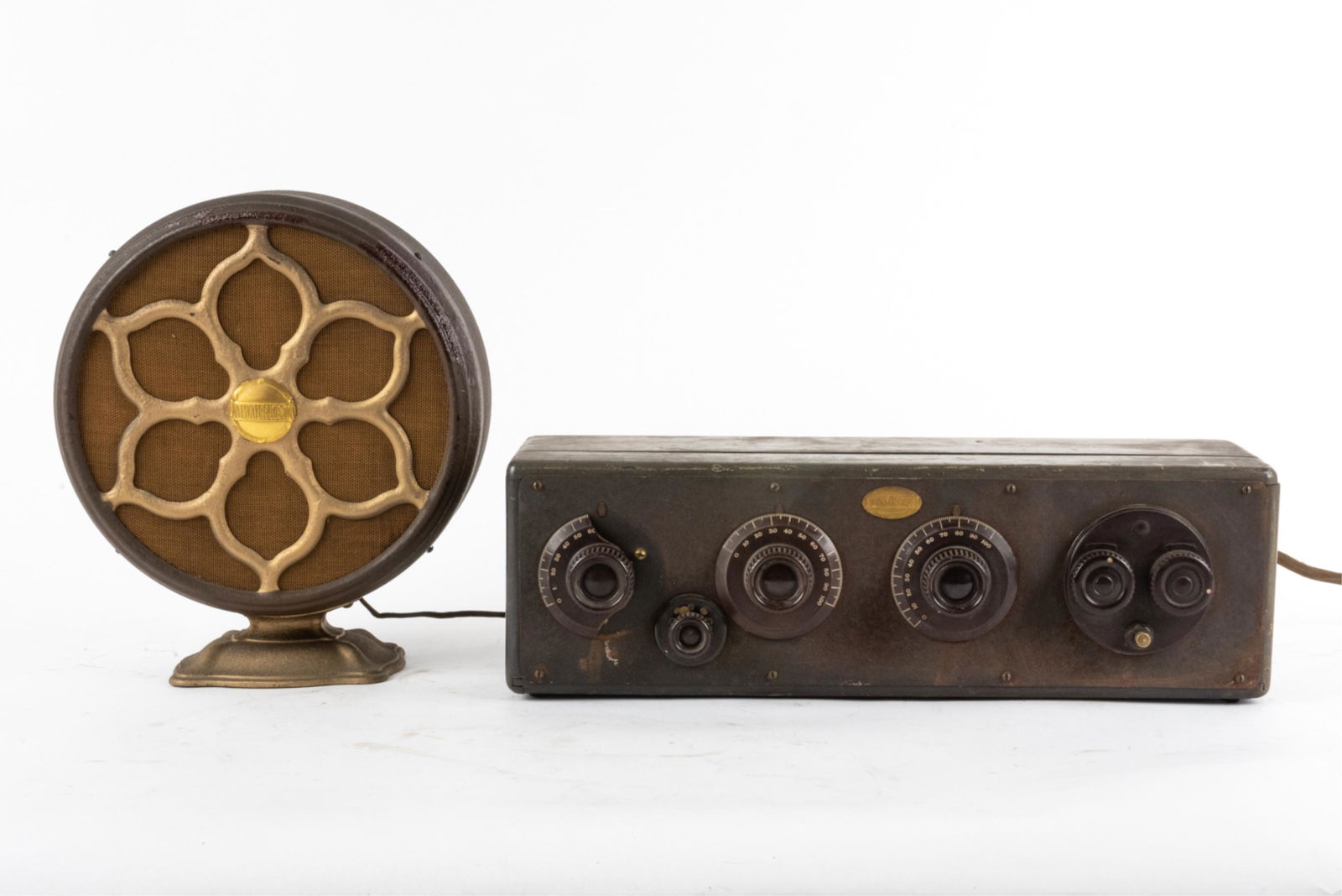 ATWATER KENT MODEL 30 RADIO & TYPE E3 SPEAKER (1 of 17)