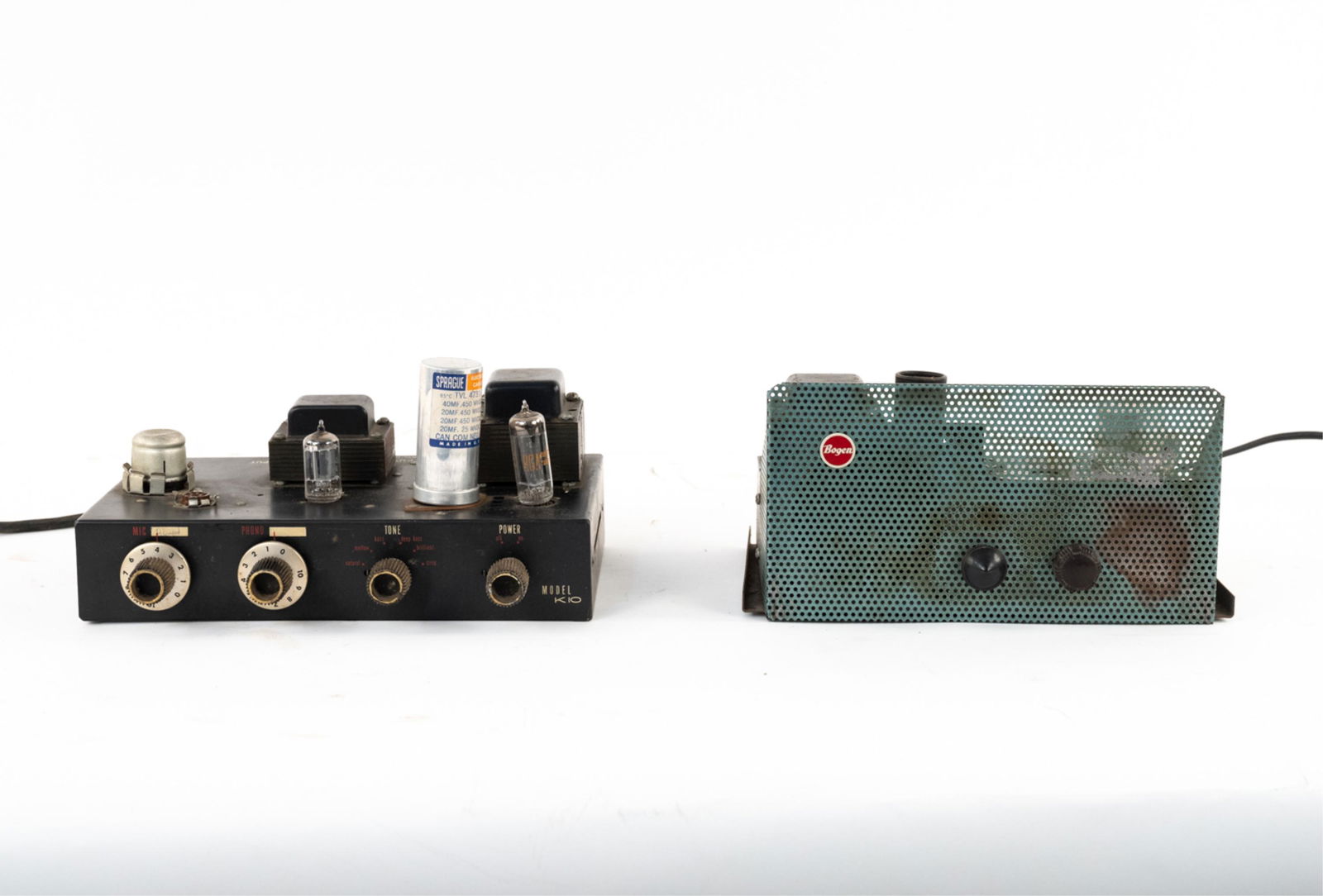 GROUPING OF (2) BOGEN PA AMPLIFIERS (1 of 15)