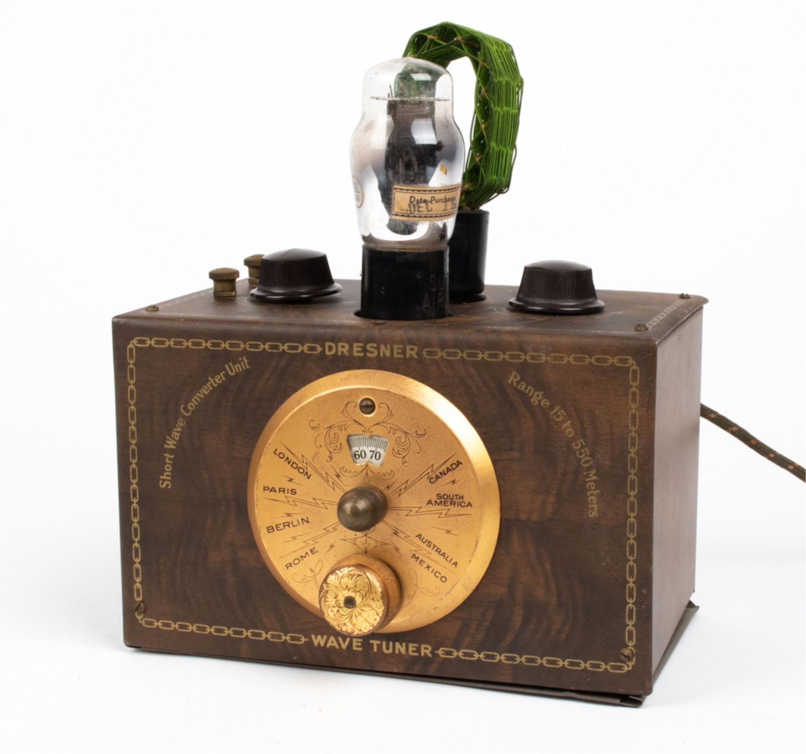 DRESNER "WAVE TUNER" FOR SHORTWAVE OPERATION (1 of 20)