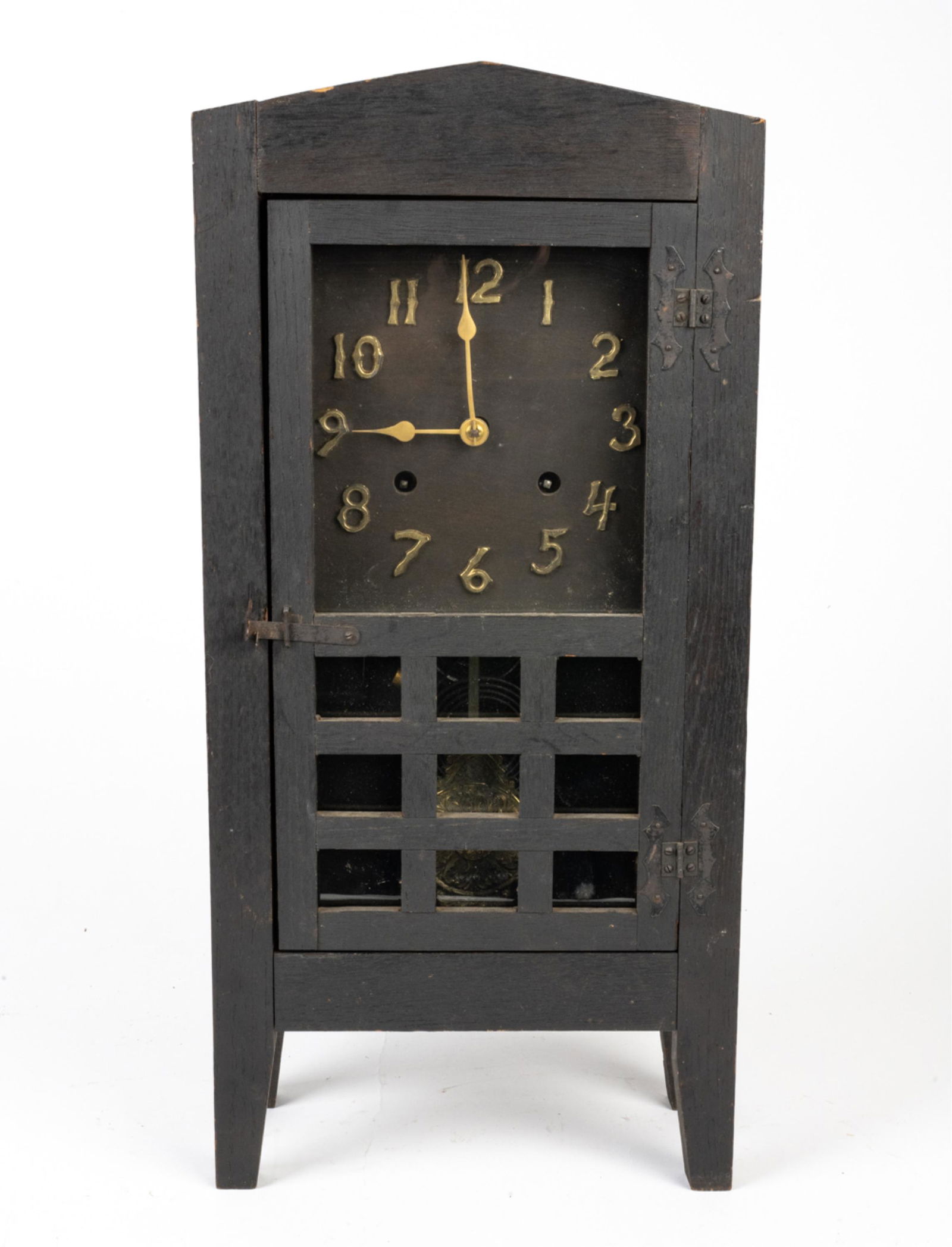 C. 1904 New Haven San Mateo Mission Mantel Clock Apr 25, 2023