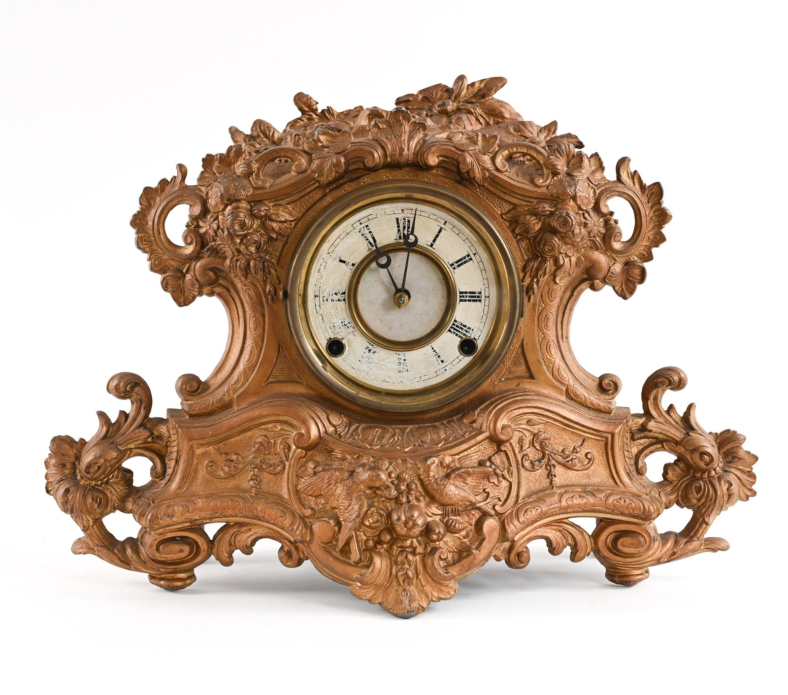 19TH C. NICHOLAS MULLER CAST METAL CLOCK NO. 111B (1 of 12)