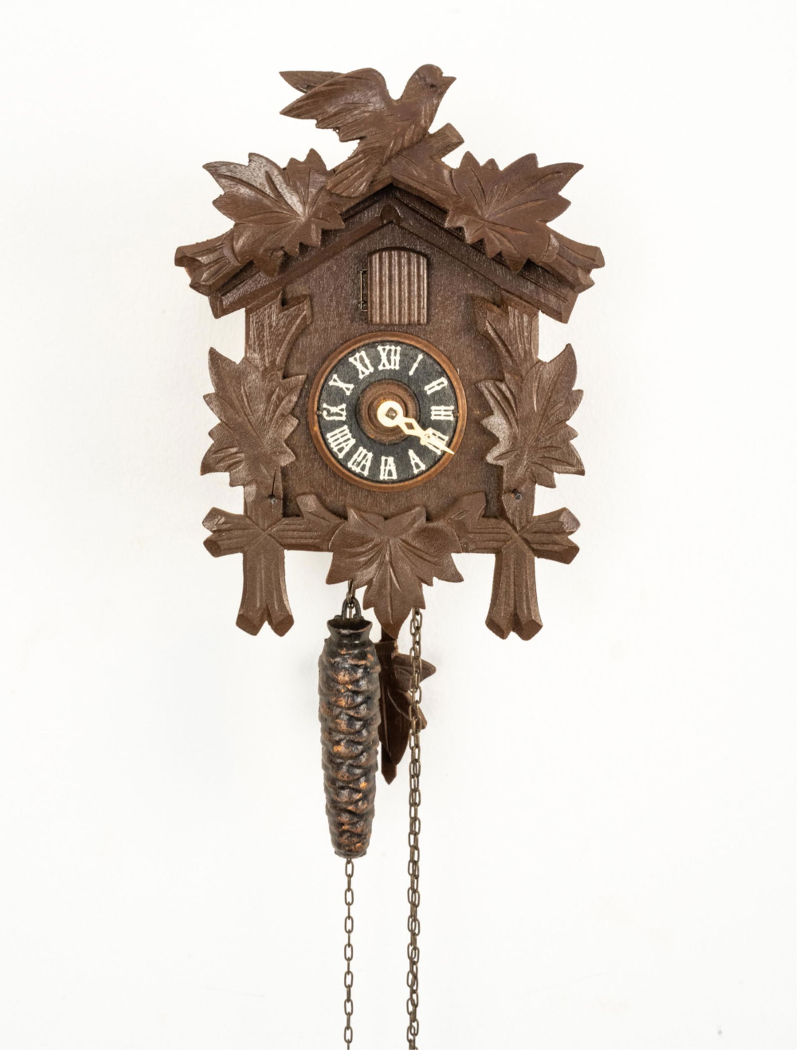 DIMINUTIVE BLACK FOREST CUCKOO CLOCK (1 of 10)