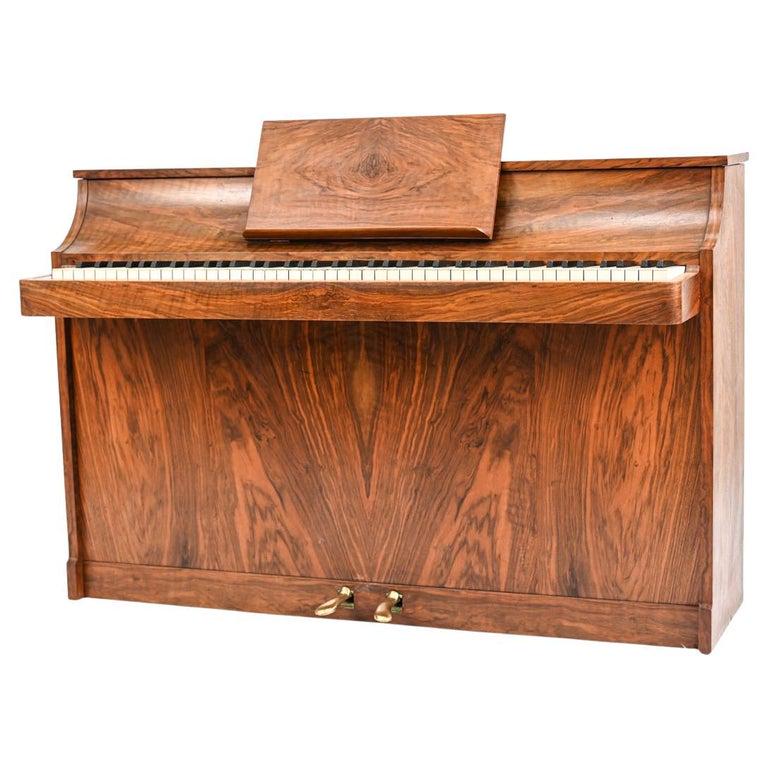 LOUIS ZWICKI DANISH MID-CENTURY ROSEWOOD PIANETTE (1 of 18)