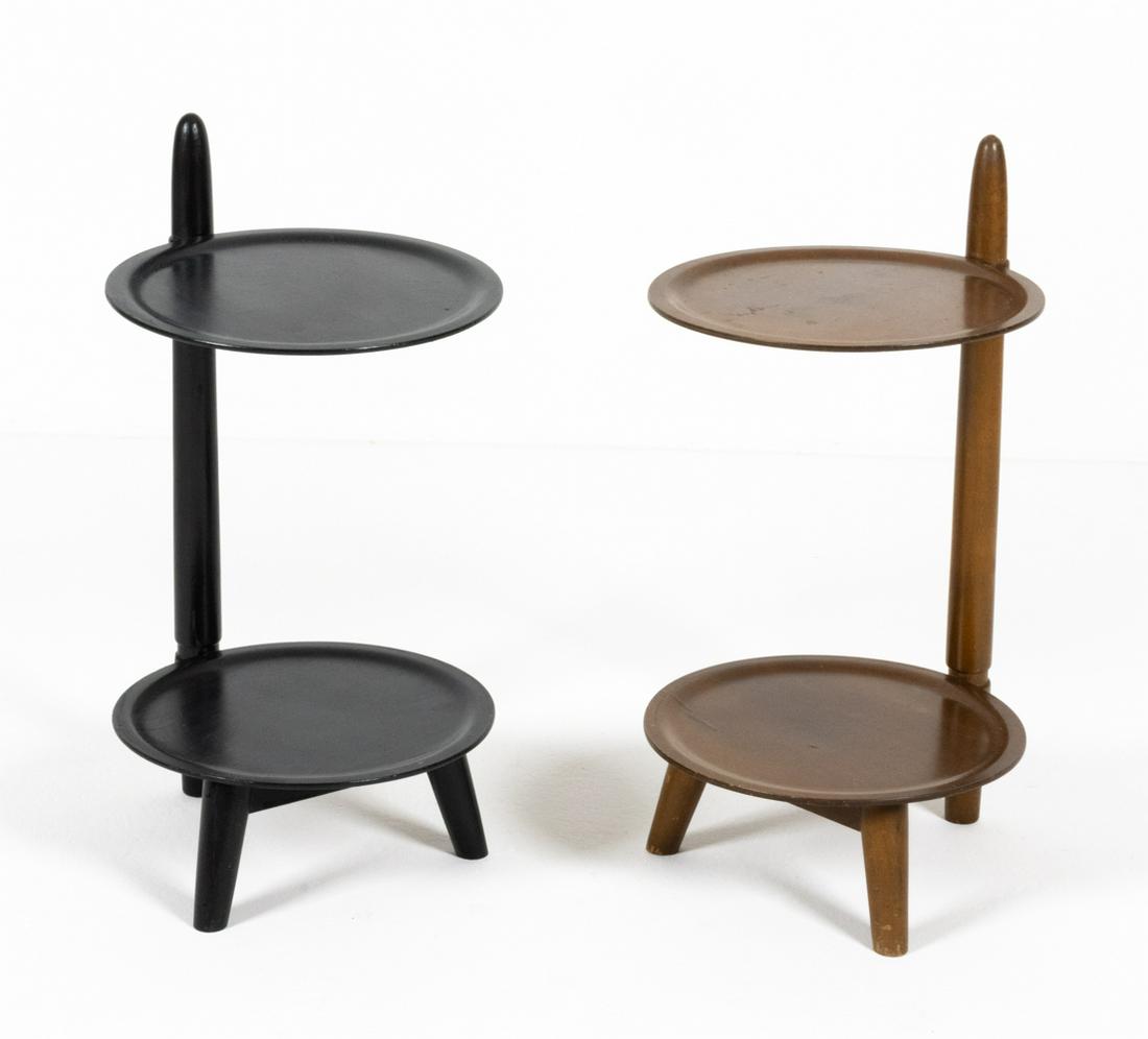 (2) EDMUND JORGENSEN DANISH TWO-TIER SIDE TABLES (1 of 12)