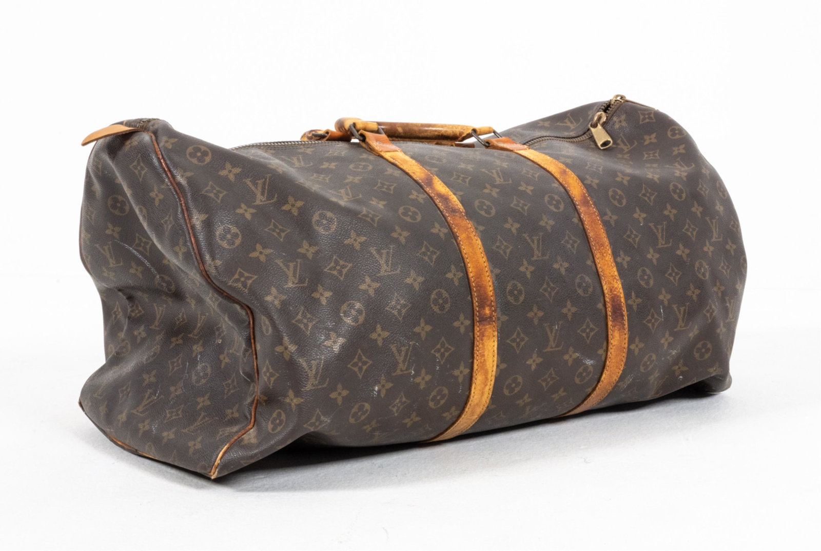 C. 1980'S LOUIS VUITTON MONOGRAM KEEPALL 60 DUFFEL (1 of 7)