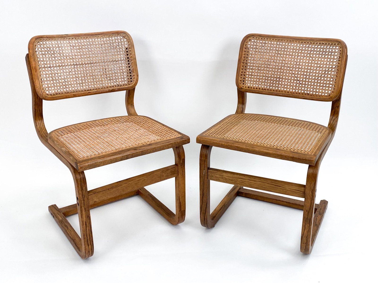 PAIR BENTWOOD CHAIRS AFTER MARCEL BREUER (1 of 16)