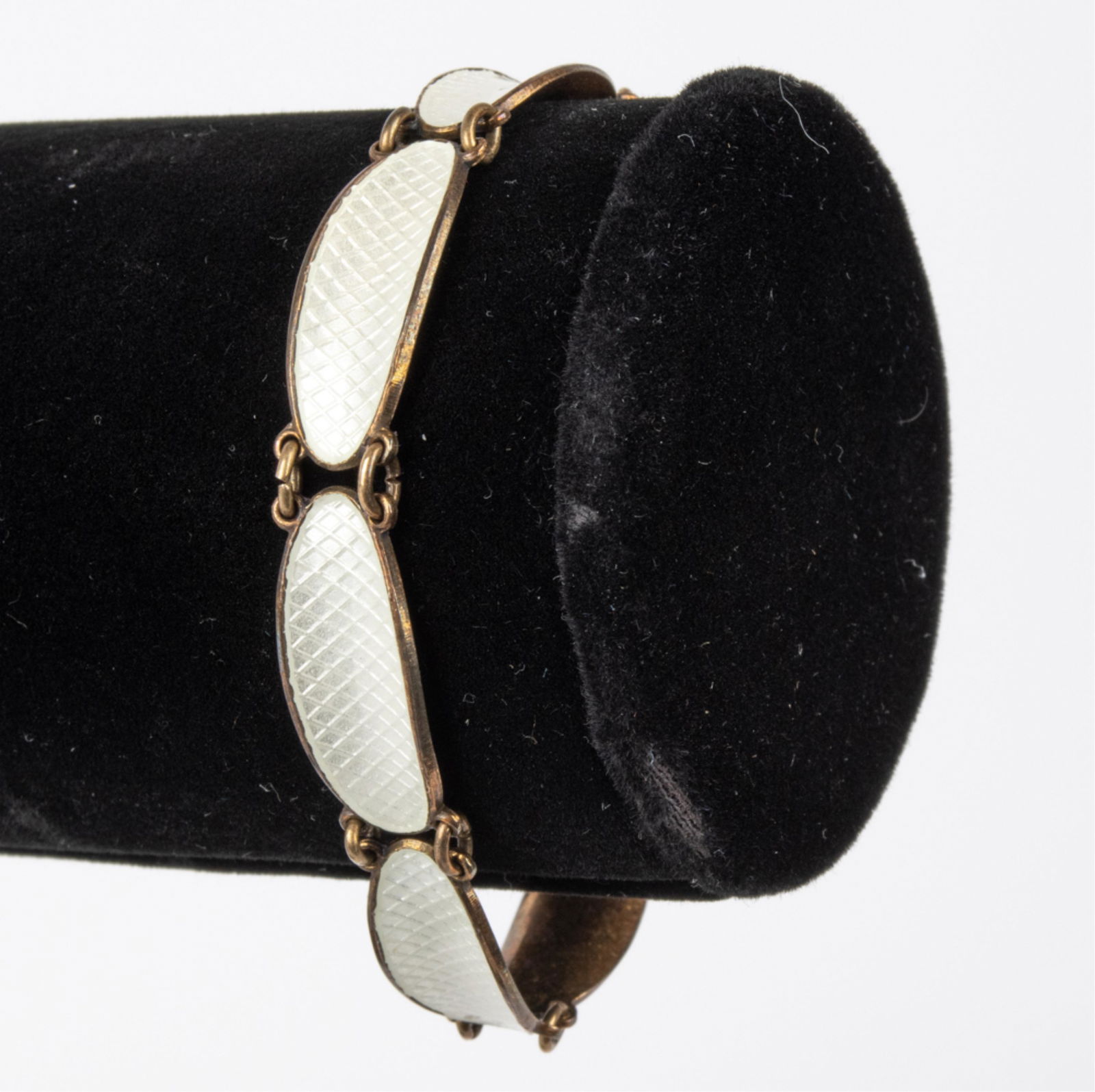 W. WINNAESS DAVID-ANDERSEN SILVER ENAMEL BRACELET (1 of 10)