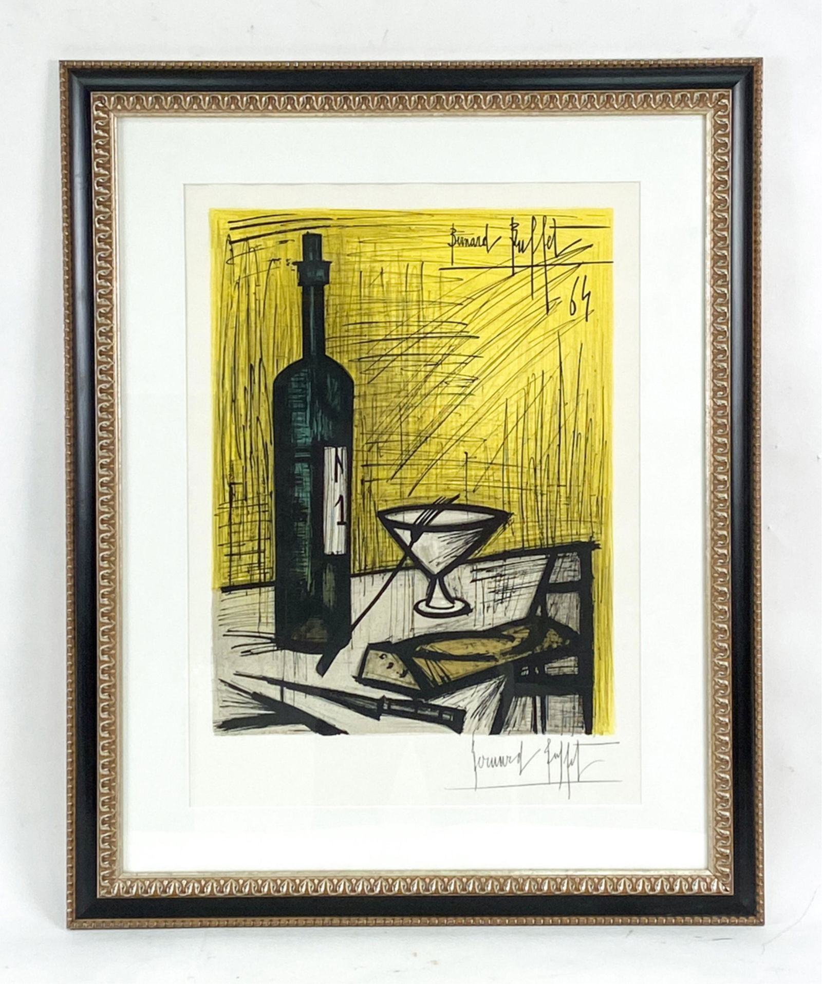 BERNARD BUFFET, FRENCH (1928-1999) COLOR LITHO (1 of 6)