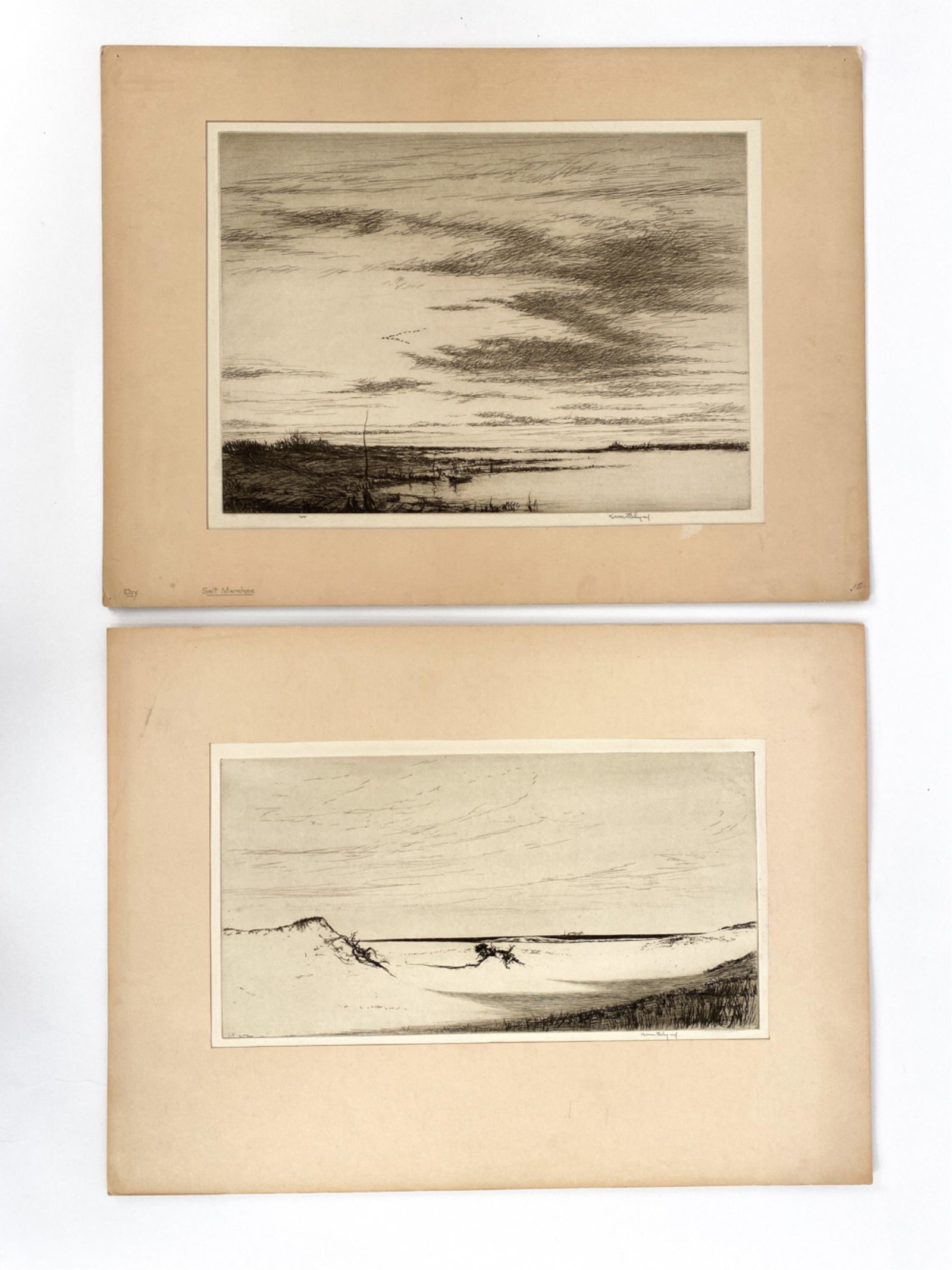(2) KERR EBY (1890-1946) ETCHINGS (1 of 14)