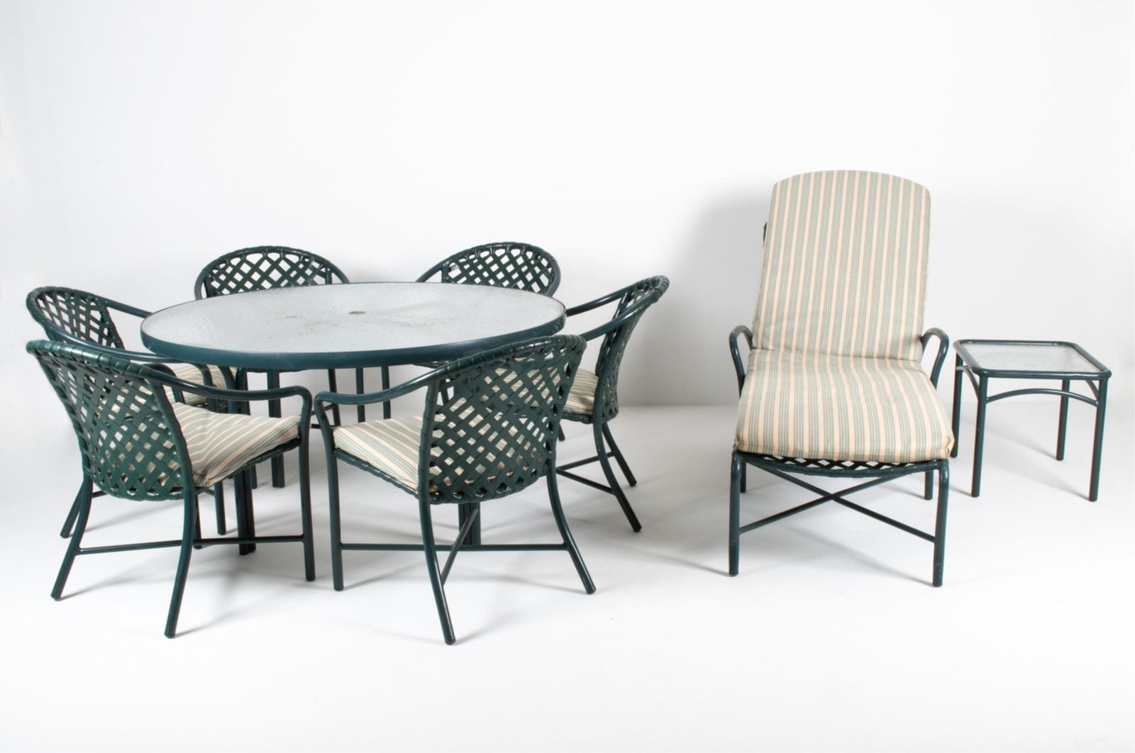 BROWN JORDAN ALUMINUM PATIO FURNITURE SUITE (1 of 20)