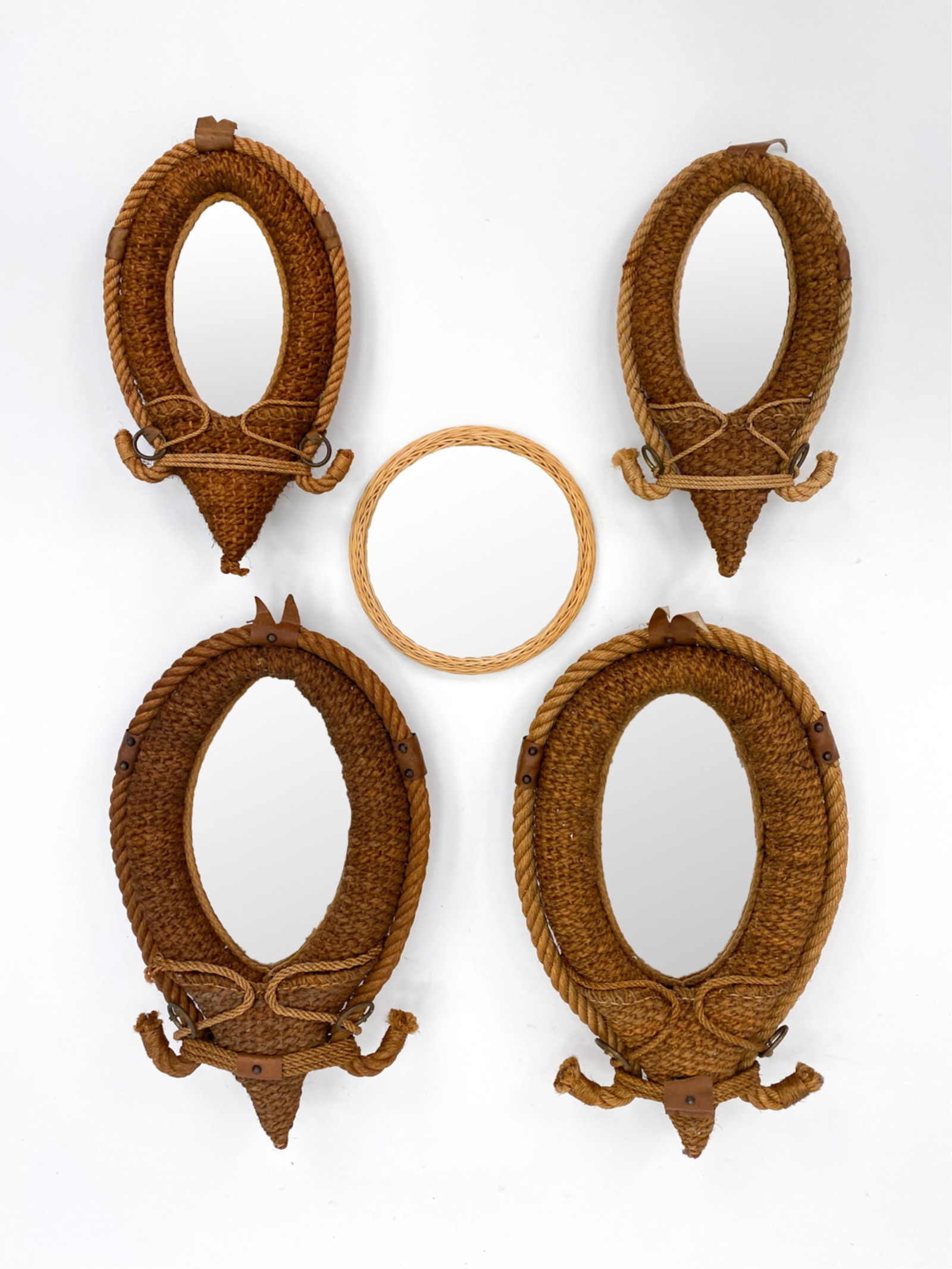 (5) MID-CENTURY MIRRORS INCL. AUDOUX MINET (1 of 8)