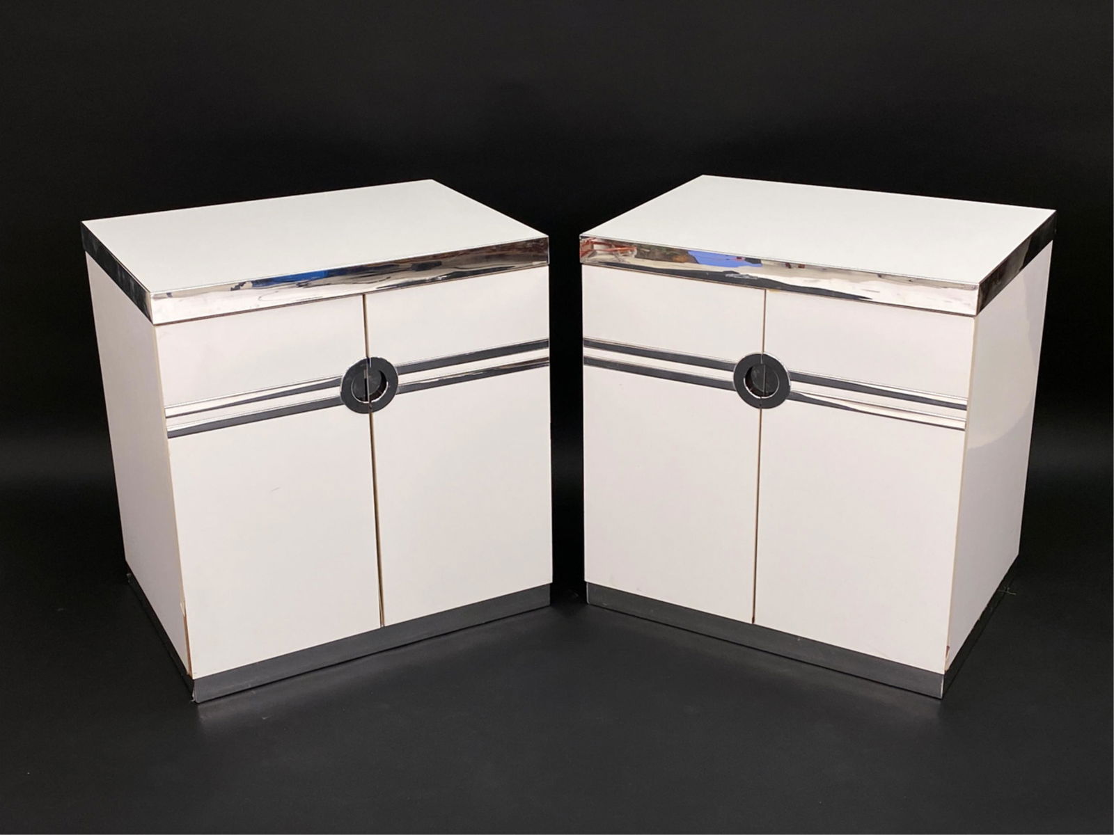 PAIR PIERRE CARDIN NIGHTSTANDS (1 of 17)