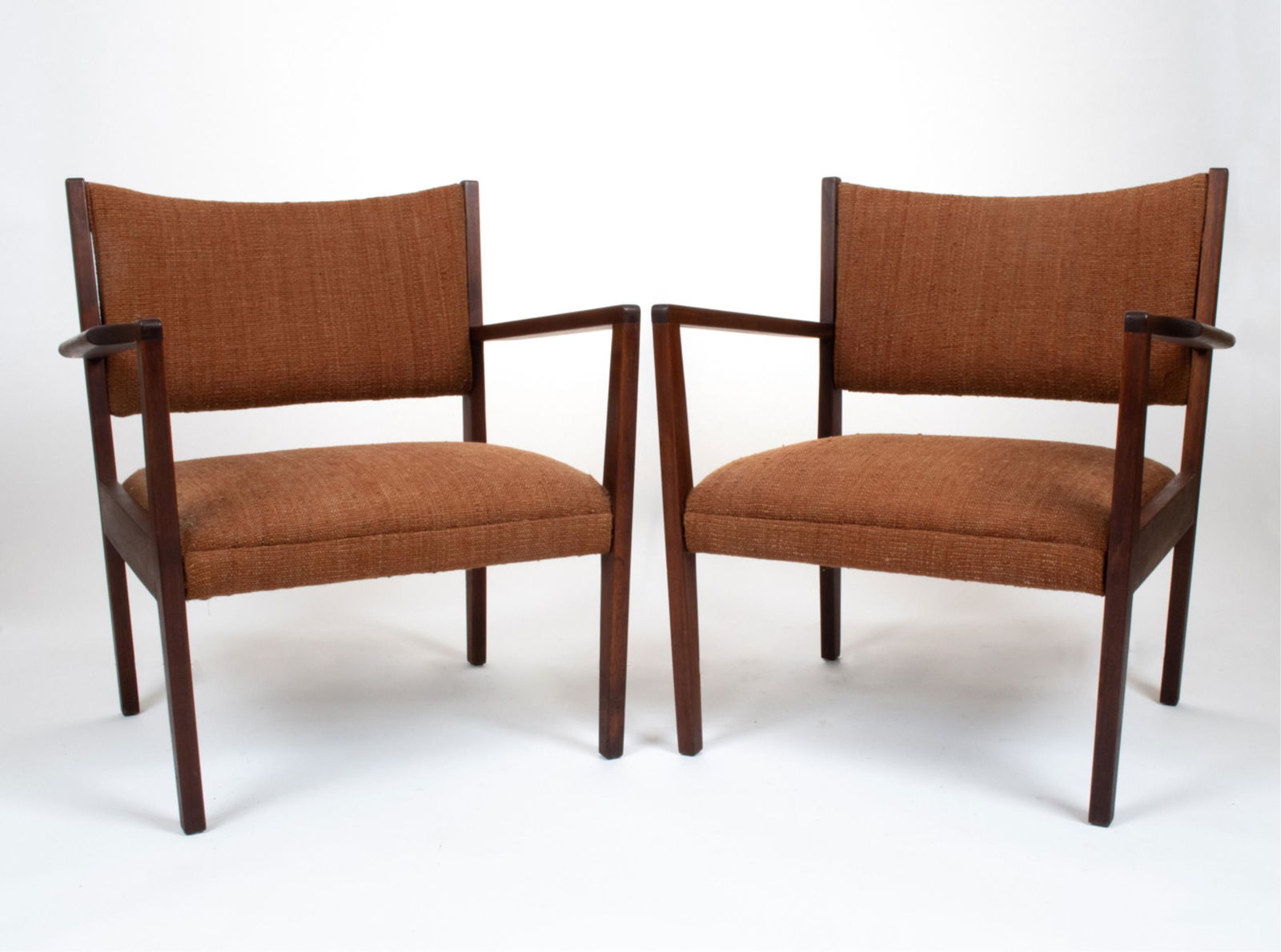 PAIR OF JENS RISOM MODEL C-5410 ARMCHAIRS (1 of 13)