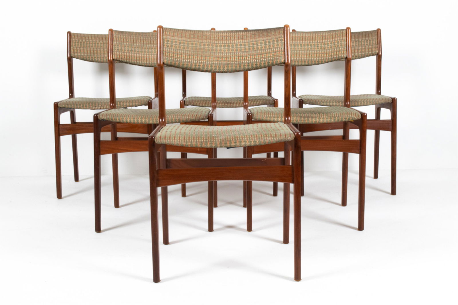 (6) FARSTRUP DANISH TEAK SIDE CHAIRS (1 of 15)