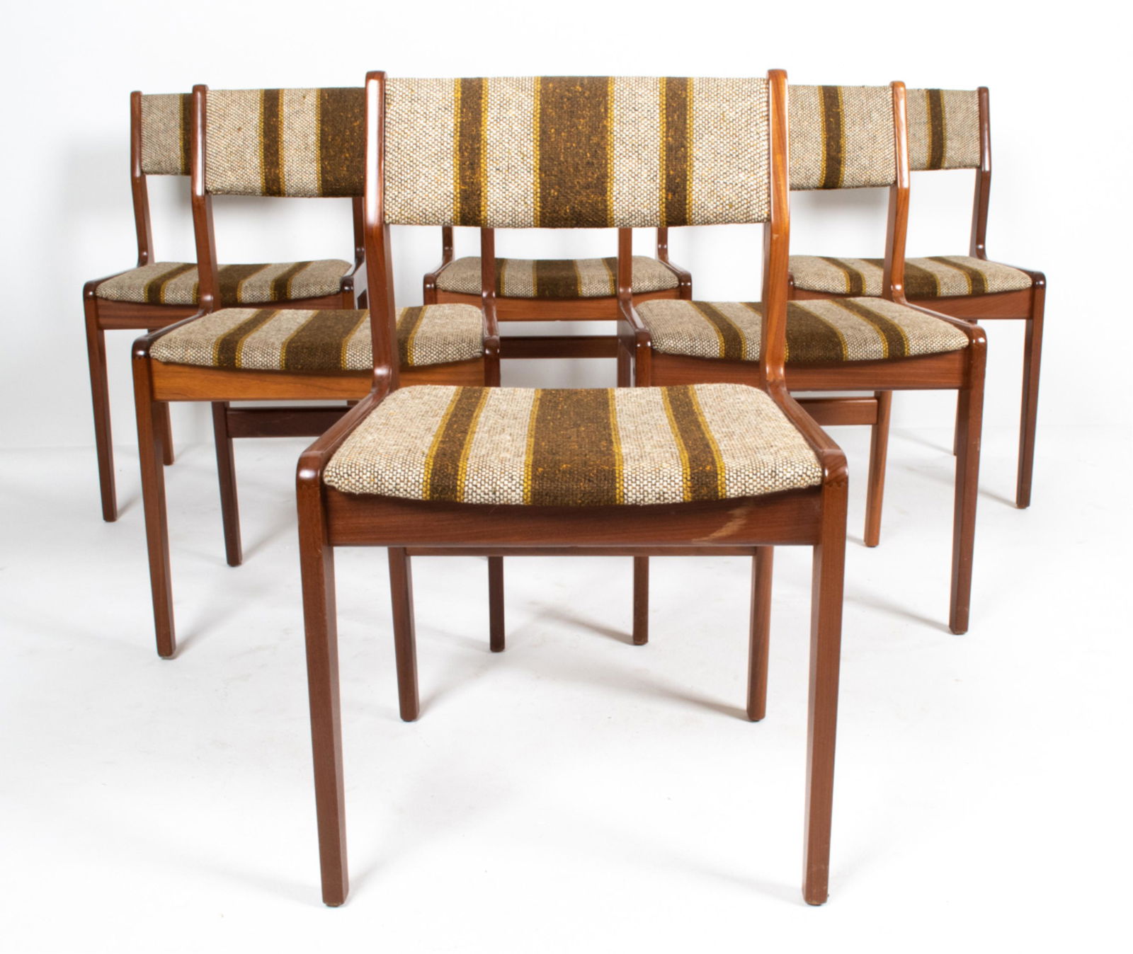 (6) FARSTRUP DANISH TEAK SIDE CHAIRS (1 of 16)