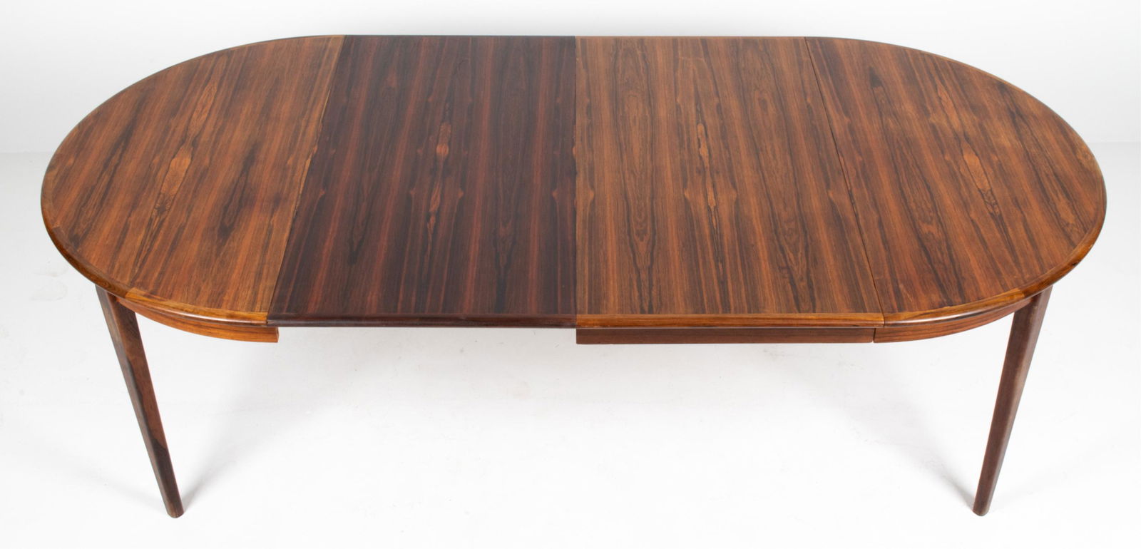 DANISH MODERN ROSEWOOD EXTENSION DINING TABLE (1 of 12)