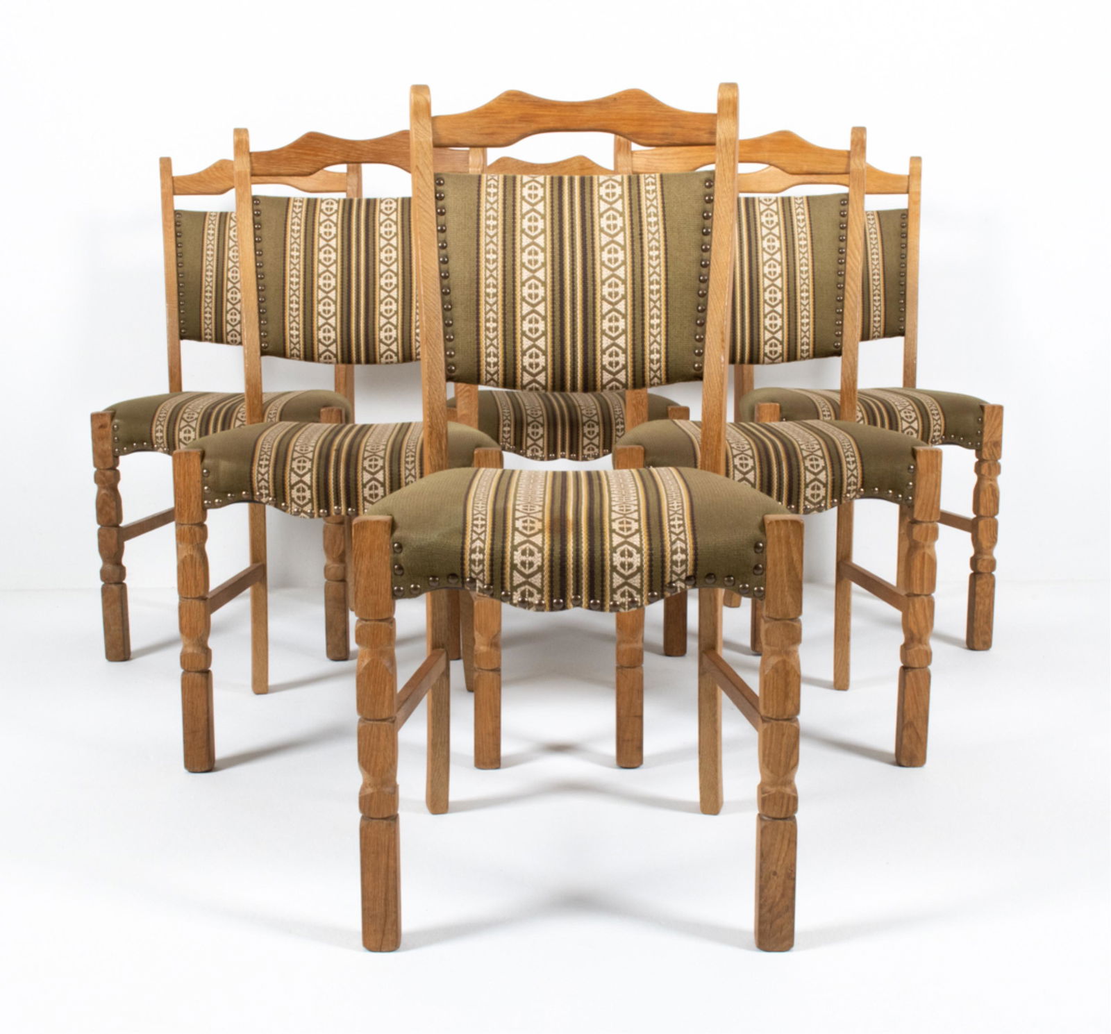 (6) ATTR. HENNING KJAERNULF DANISH DINING CHAIRS (1 of 15)
