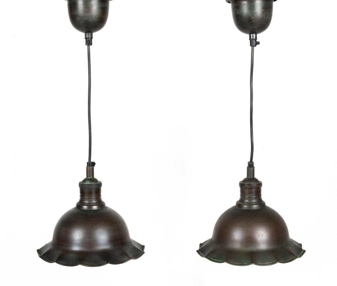PAIR OF NORDAL INDUSTRIAL-STYLE PENDANT LIGHTS (1 of 17)