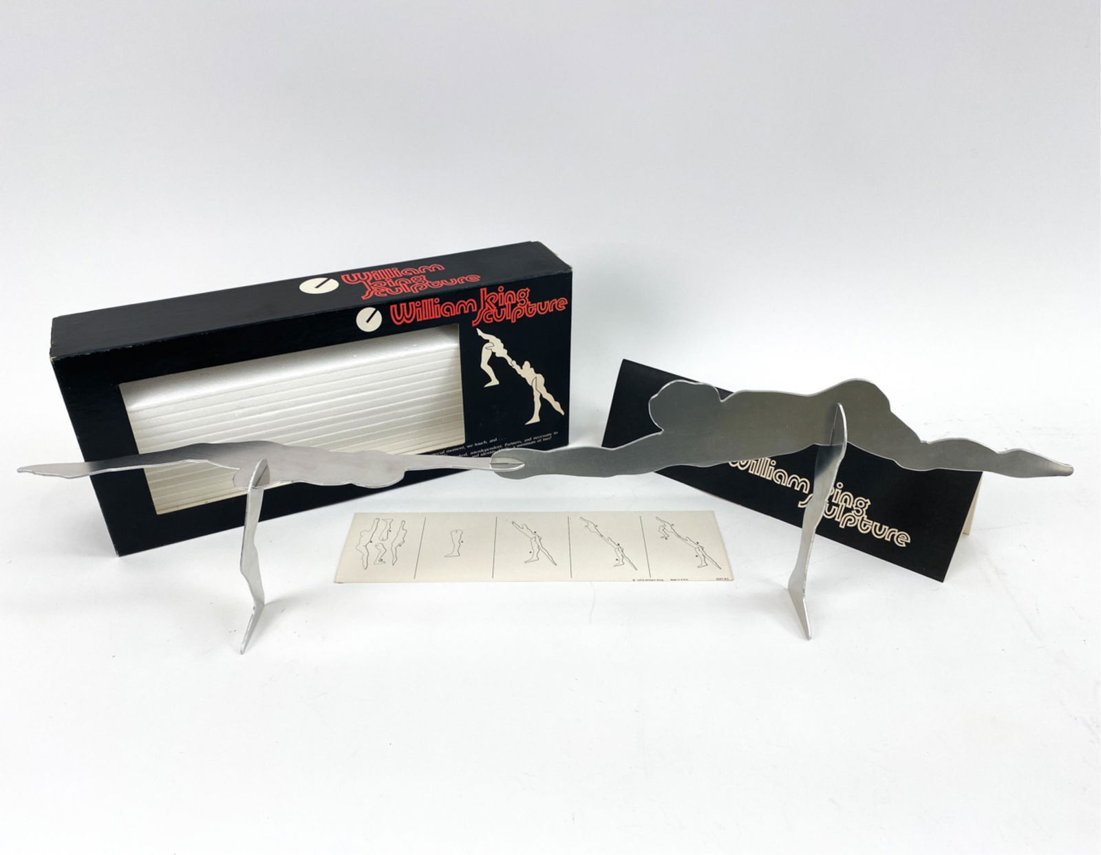 WILLIAM KING ABSTRACT FIGURATIVE SCULPTURE 1972 (1 of 18)