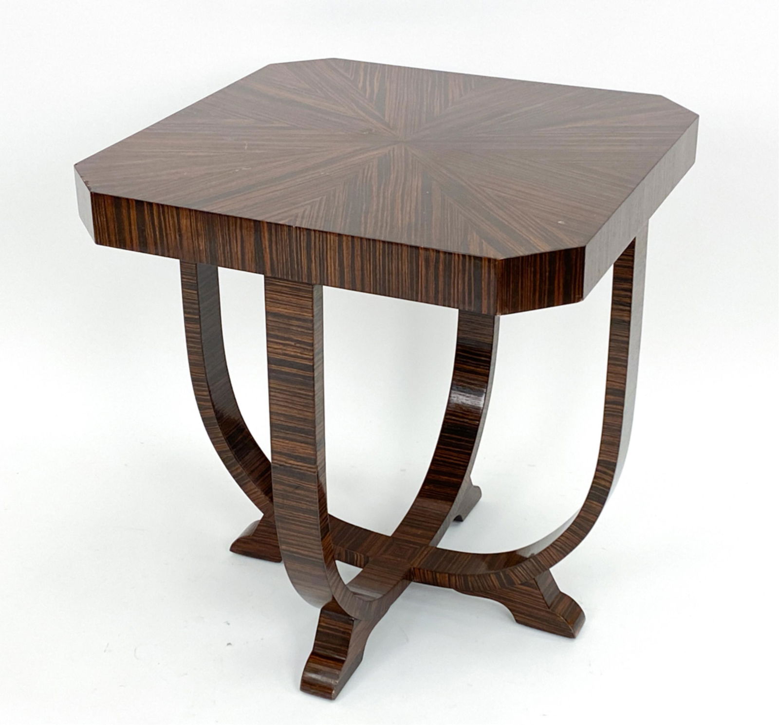 ART DECO ZEBRAWOOD CENTER TABLE (1 of 16)
