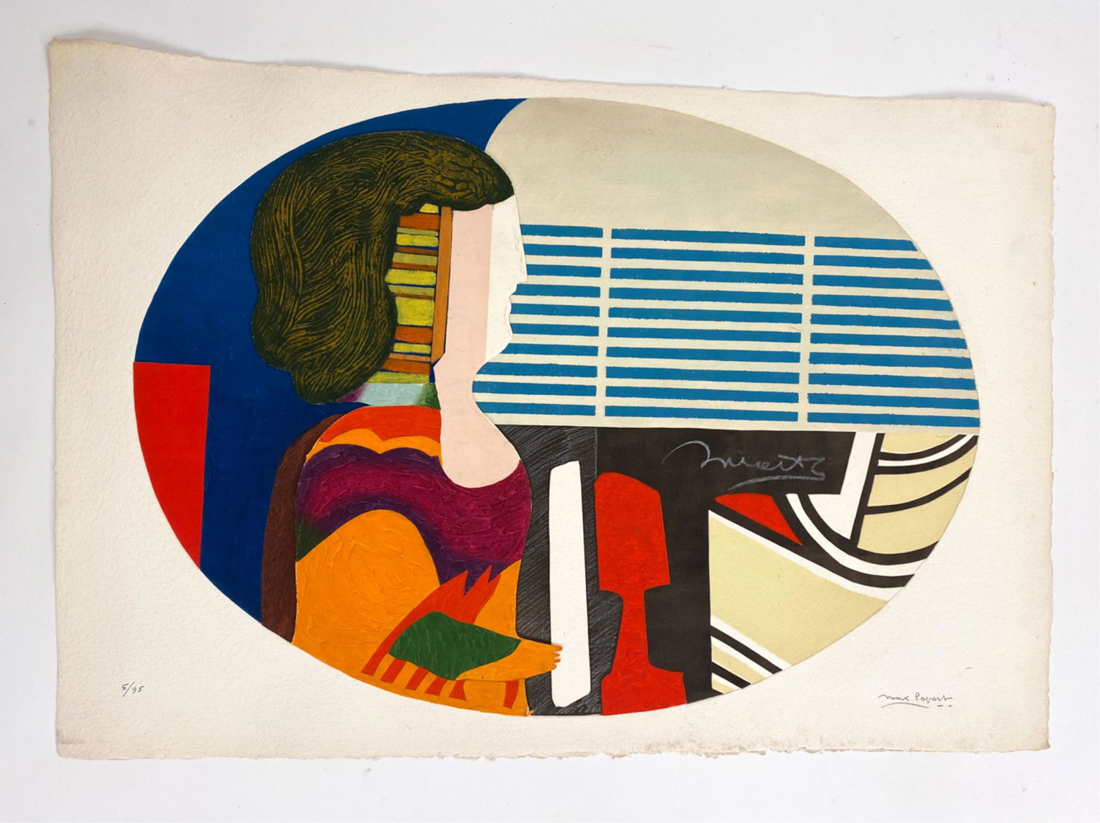 MAX PAPART, FRENCH (1911-1994) MIXED MEDIA (1 of 6)