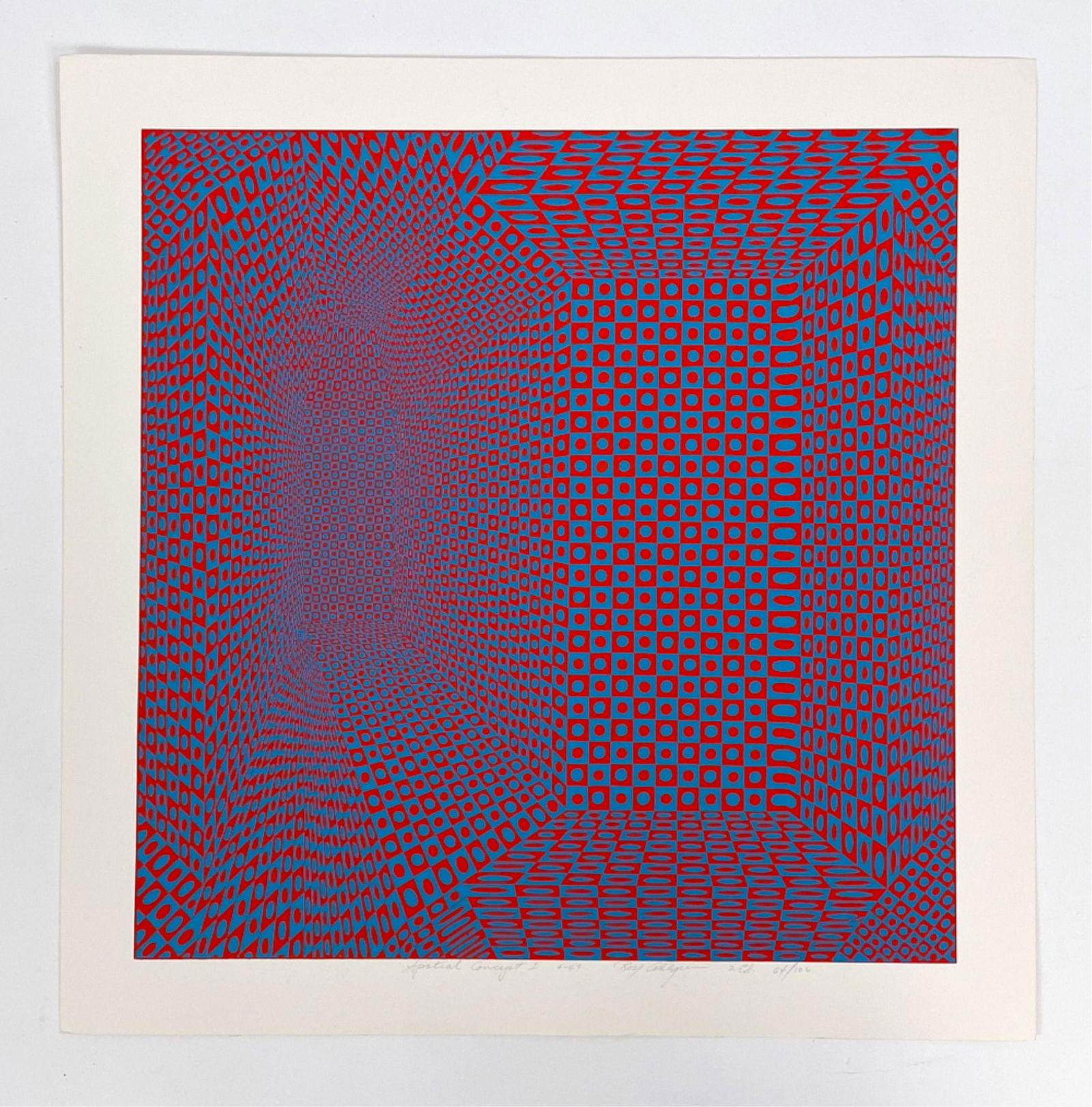 ROY AHLGREN (1927-2001) SILKSCREEN (1 of 5)