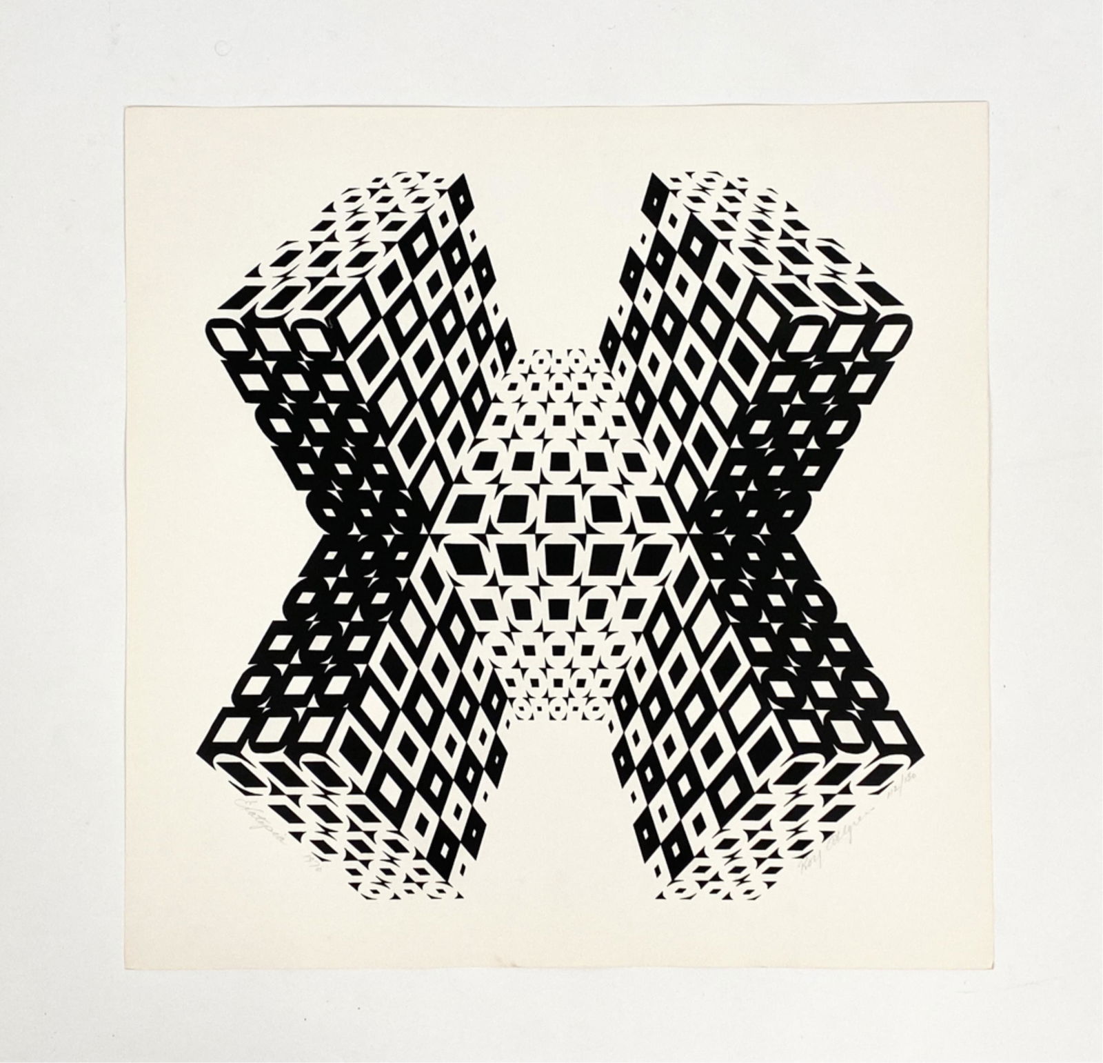 ROY AHLGREN (1927-2001) SILKSCREEN (1 of 4)