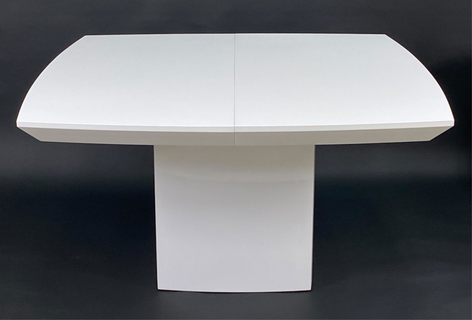 VINTAGE MODERN WHITE LACQUER DINING TABLE (1 of 6)
