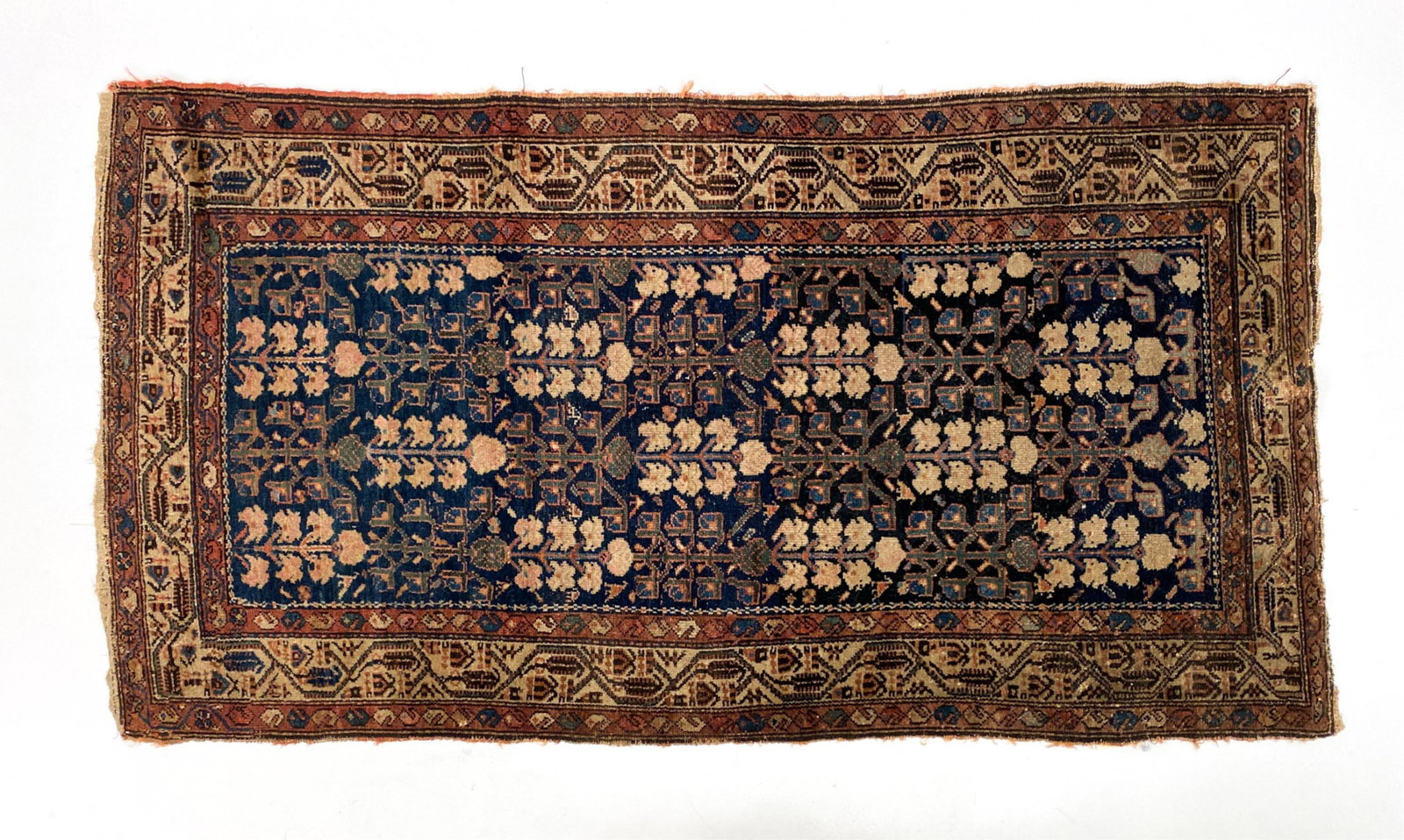 SEMI ANTIQUE ORIENTAL RUNNER RUG (1 of 8)